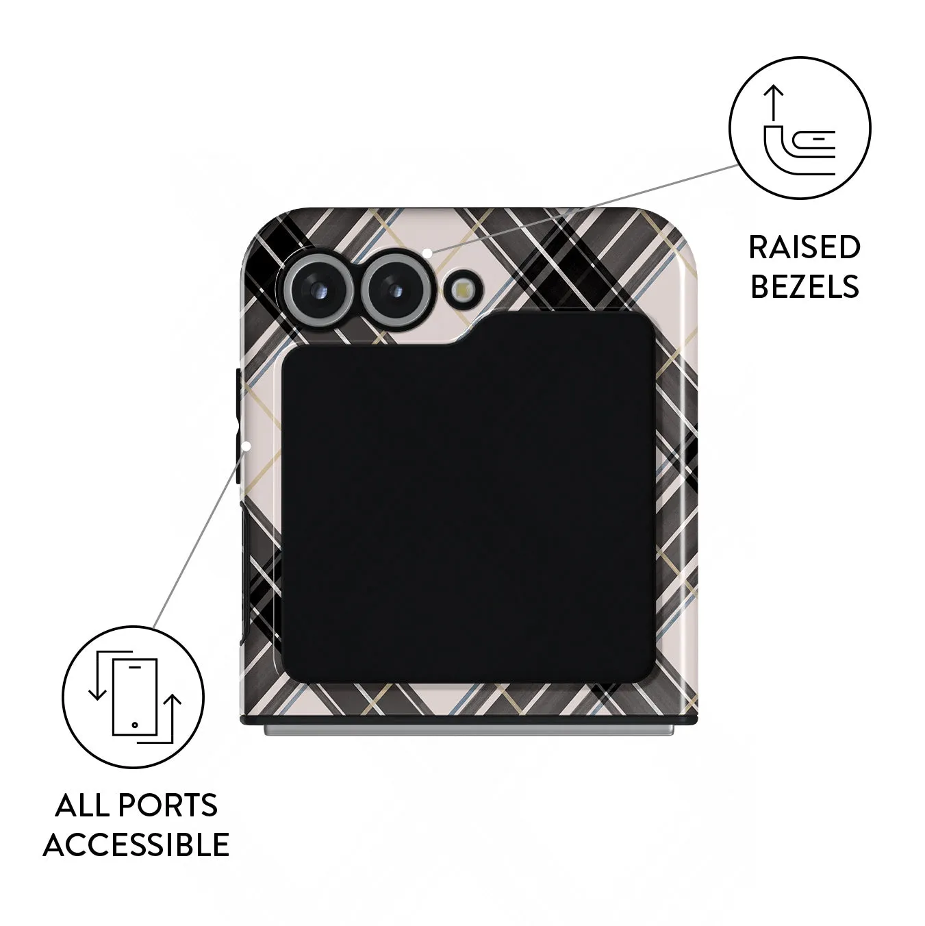 Plaid Please - Samsung Galaxy Z Flip 6 Case sold by burga product image thumbnail 3