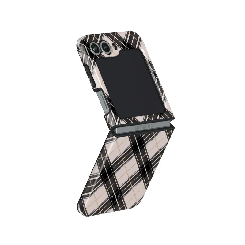 Plaid Please - Samsung Galaxy Z Flip 6 Case made by burga