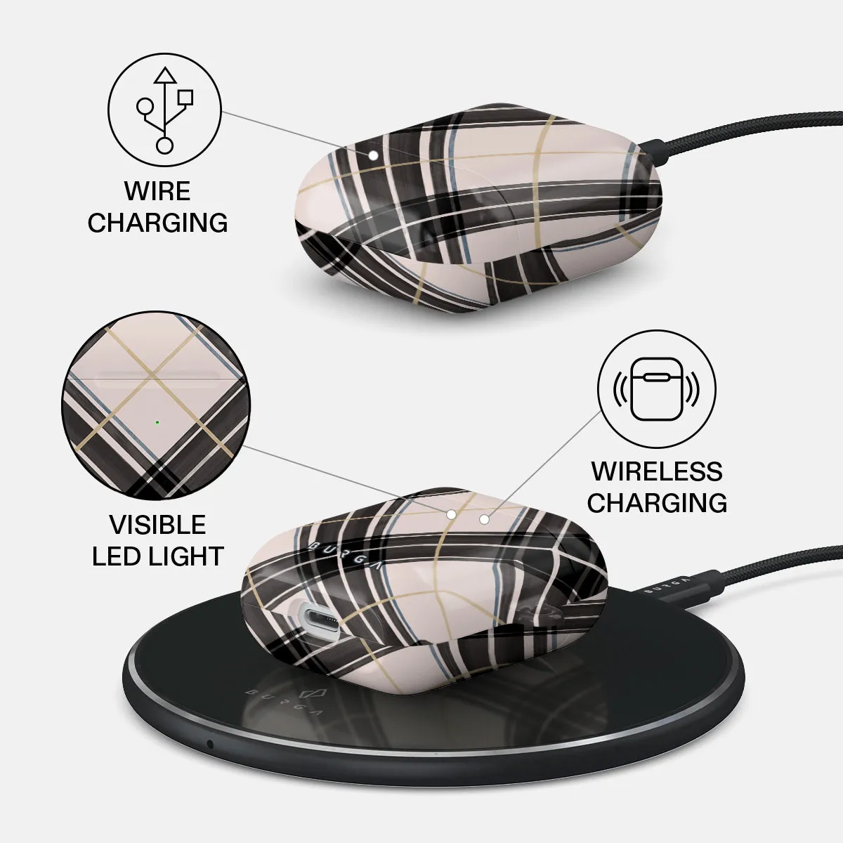 Plaid Please - AirPods Case sold by burga product image thumbnail 3