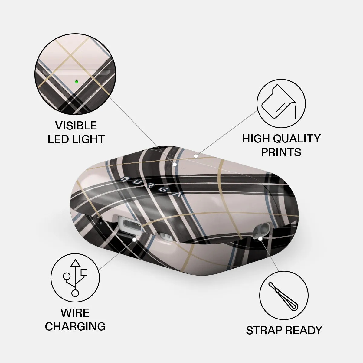 Plaid Please - AirPods Pro 2 Case sold by burga product image thumbnail 3