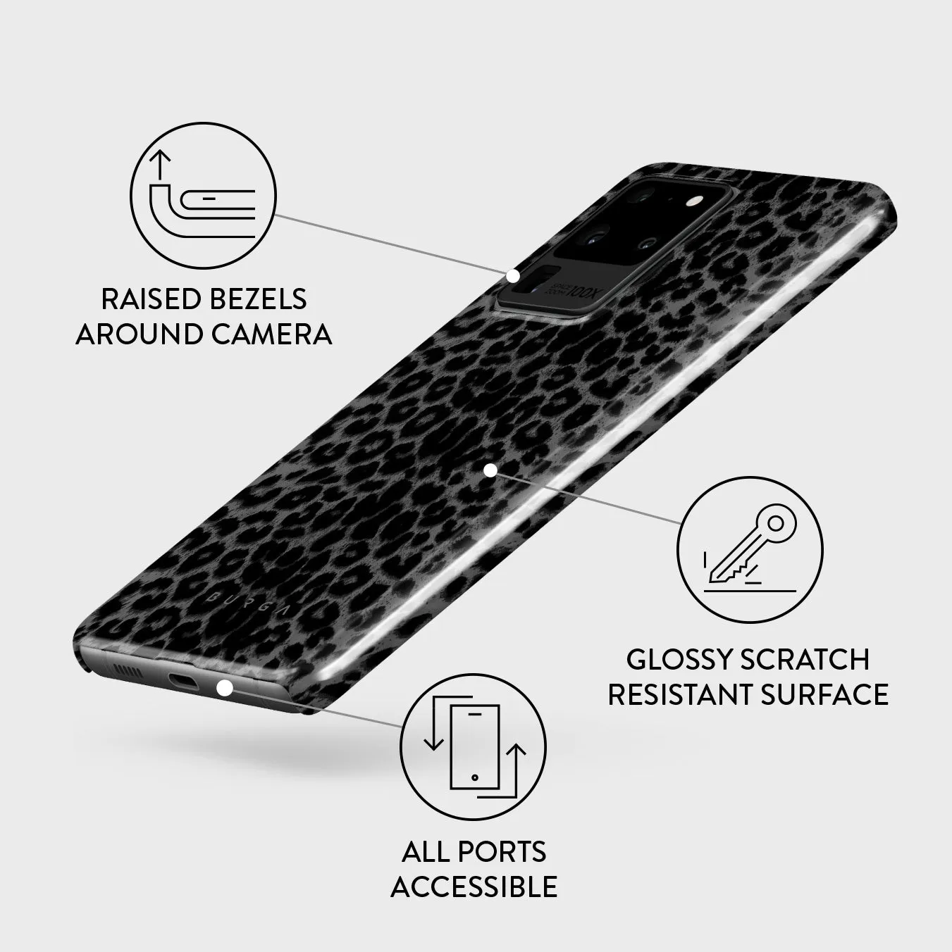 Noir - Samsung Galaxy S20 Ultra 4G / 5G Case sold by burga product image thumbnail 3