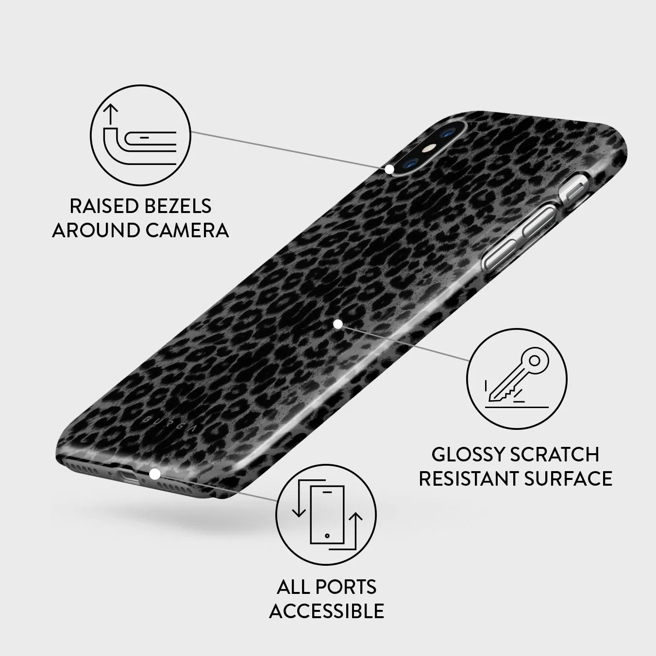 Noir - iPhone XS Max Case sold by burga product image thumbnail 3