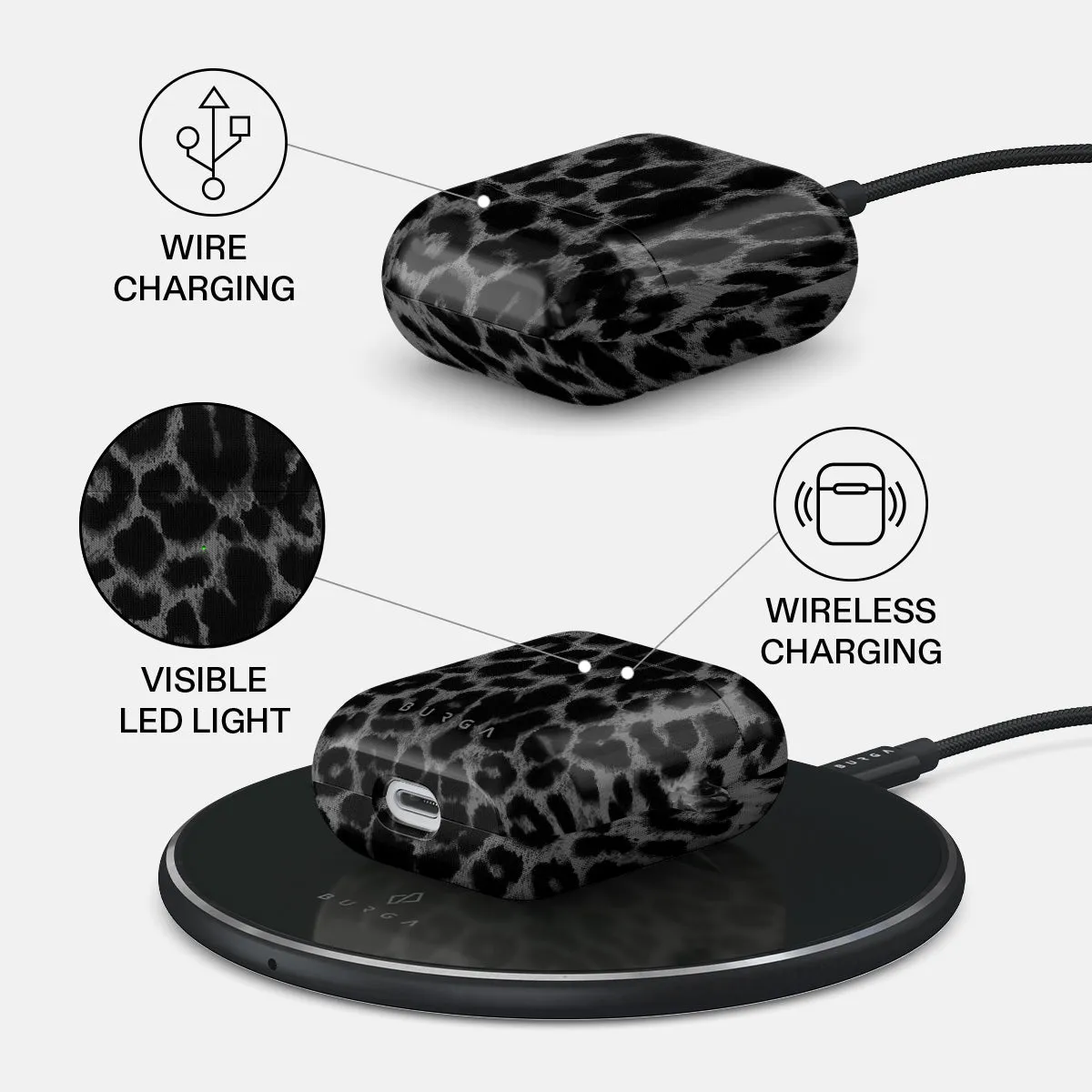 Noir - AirPods Case sold by burga product image thumbnail 3