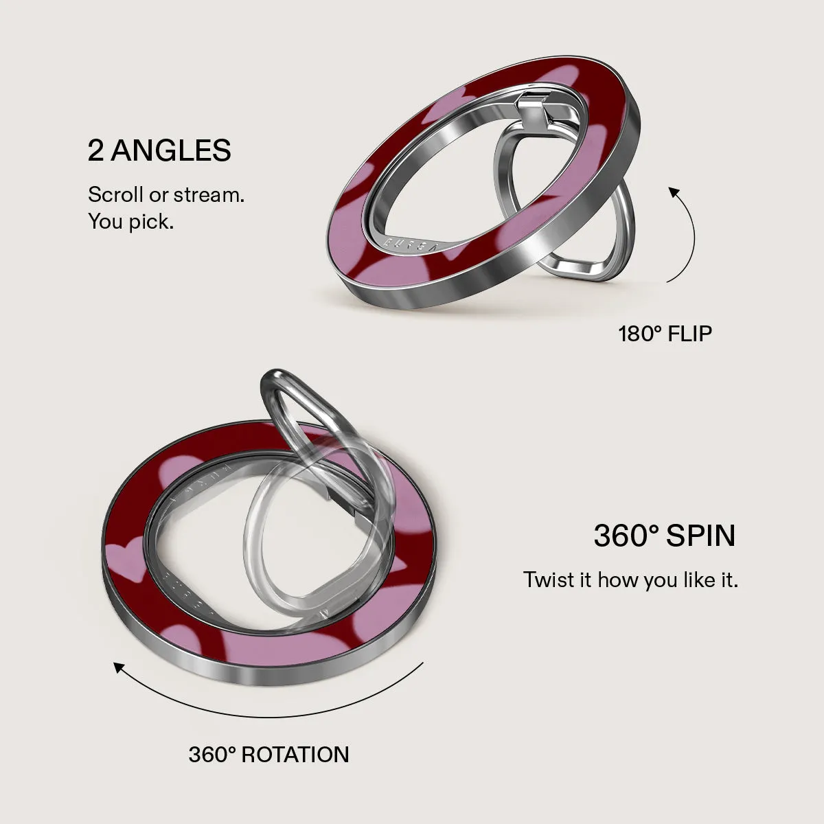 Madly Yours - Magnetic Ring Holder sold by burga product image thumbnail 3