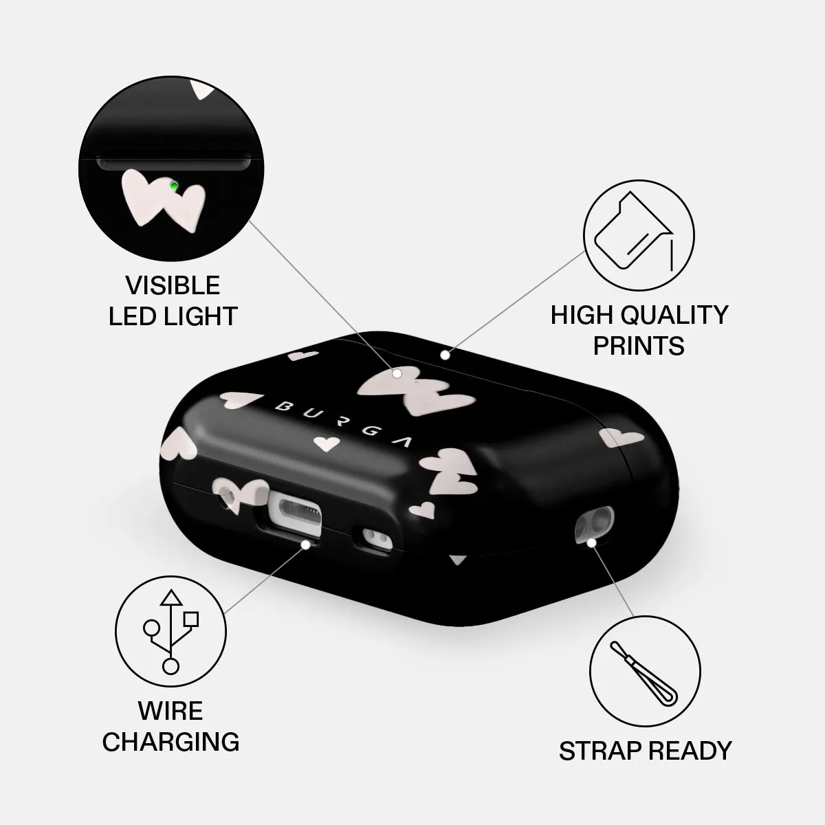 Love Notes - AirPods Pro 2 Case sold by burga product image thumbnail 3