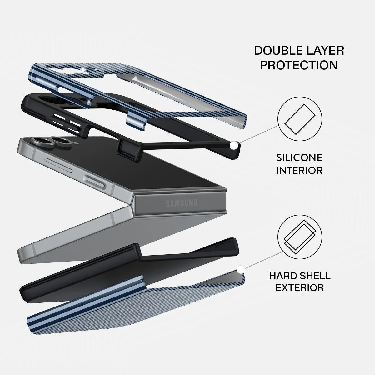 Fine Line - Samsung Galaxy Z Flip 7 FE Case sold by burga product image thumbnail 2