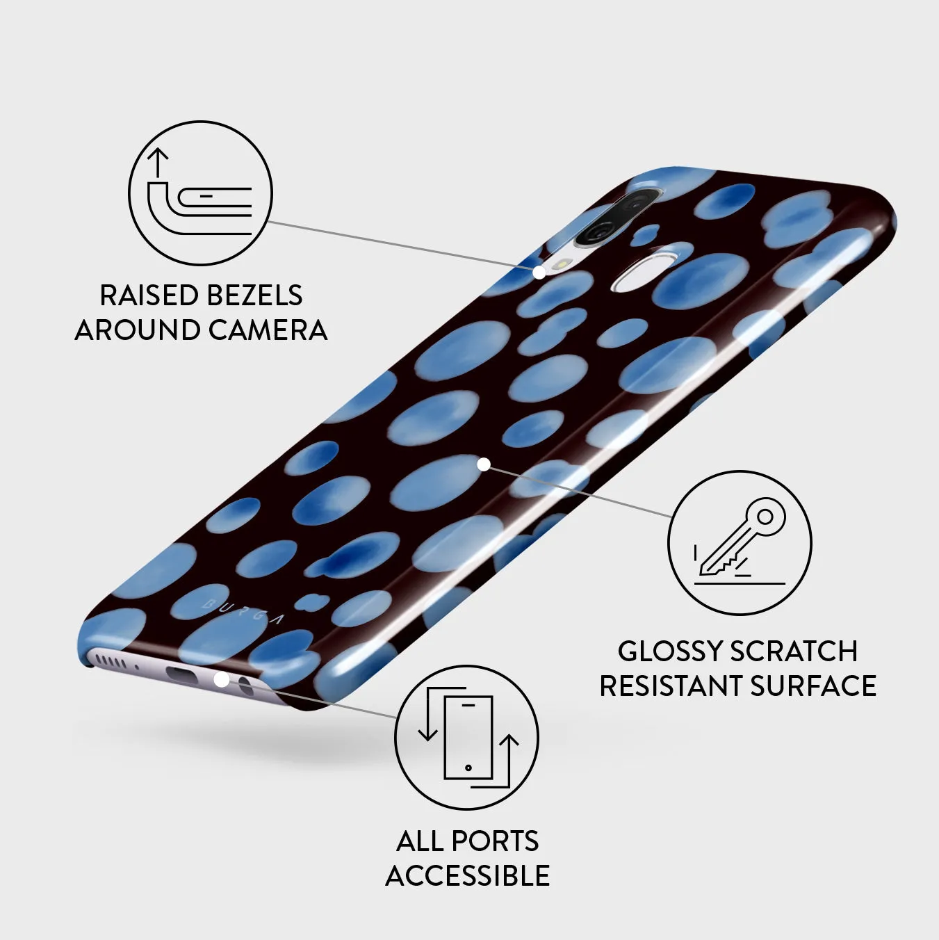 Bubble Bath - Samsung Galaxy A40 Case sold by burga product image thumbnail 3
