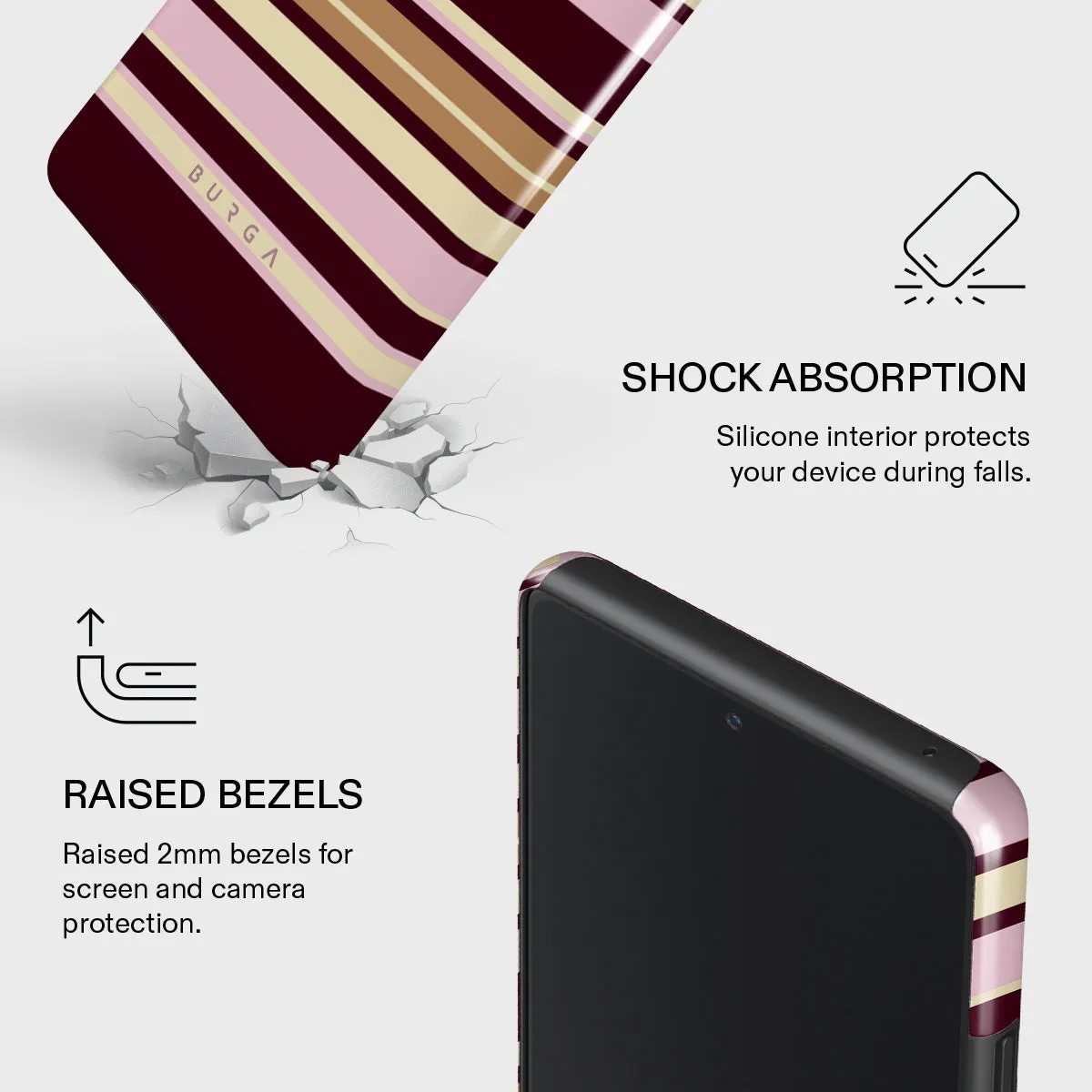 Berry Layers - Samsung Galaxy S10 Lite Case sold by burga product image thumbnail 4