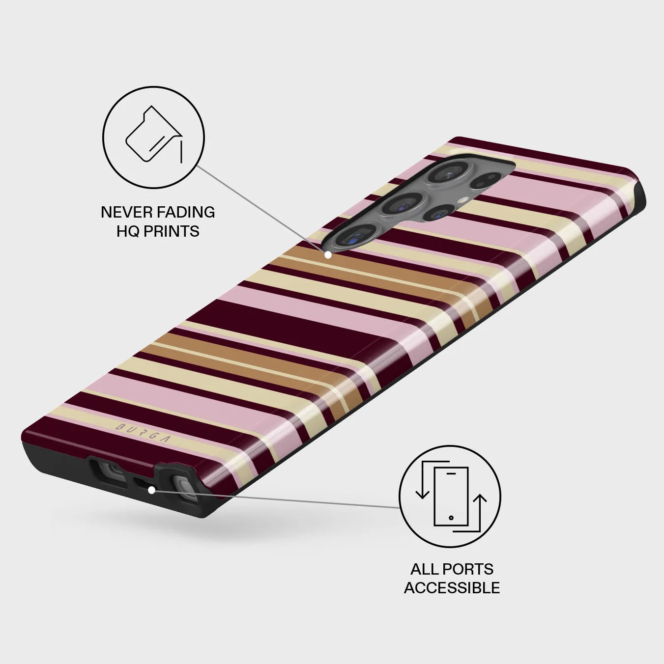 Berry Layers - Samsung Galaxy S24 Ultra Case sold by burga product image thumbnail 3