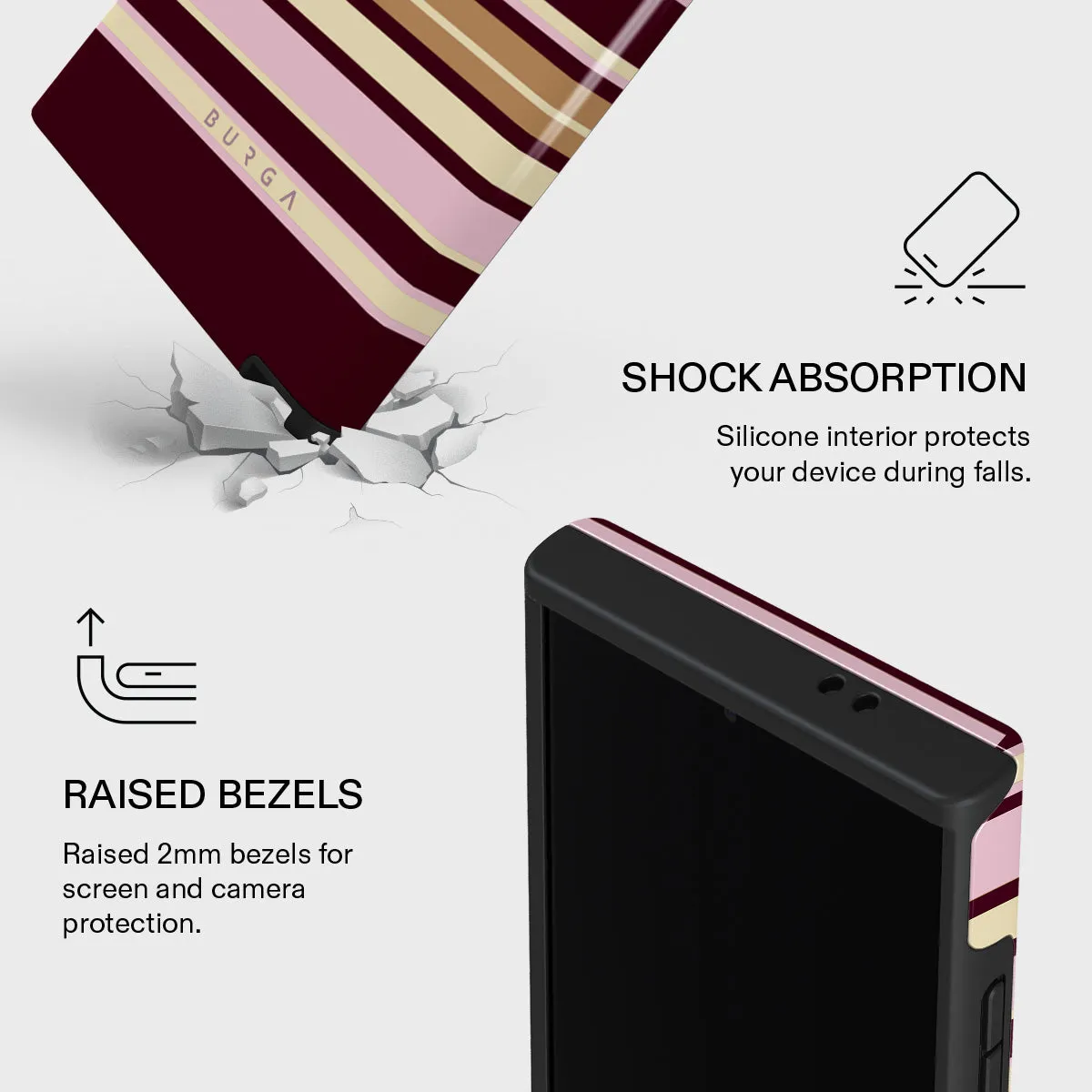 Berry Layers - Samsung Galaxy S24 Ultra Case sold by burga product image thumbnail 4