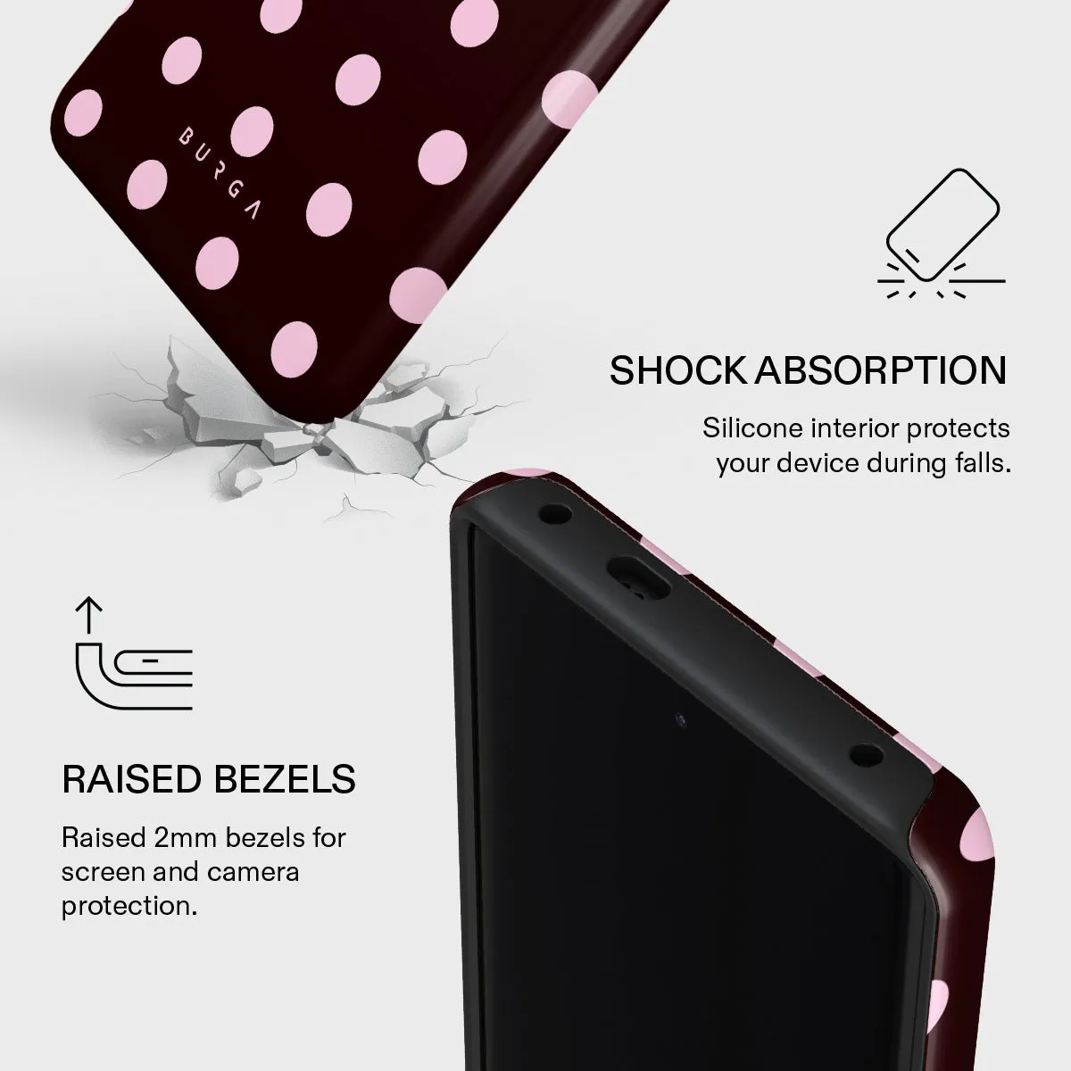 Berry Bliss - Xiaomi Redmi Note 14 Pro+ 5G Case sold by burga product image thumbnail 4