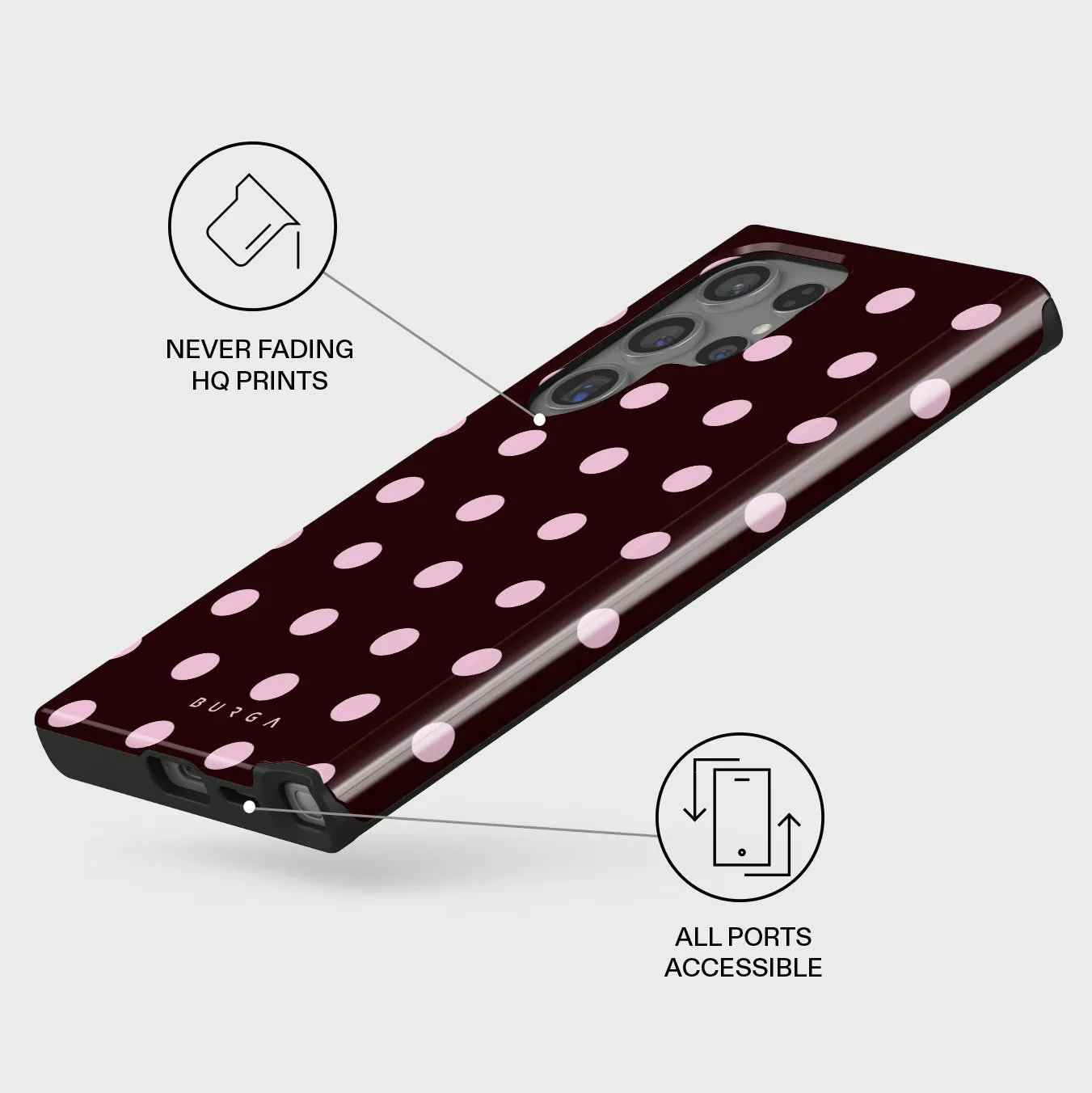 Berry Bliss - Samsung Galaxy S24 Ultra Case sold by burga product image thumbnail 3