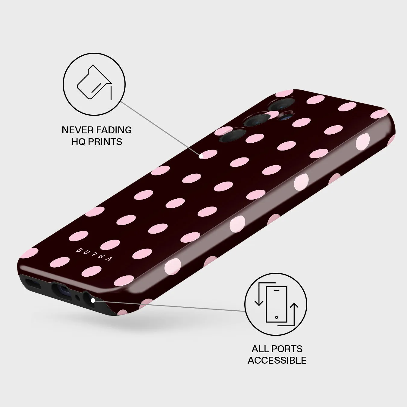 Berry Bliss - Samsung Galaxy A15 4G / 5G Case sold by burga product image thumbnail 3
