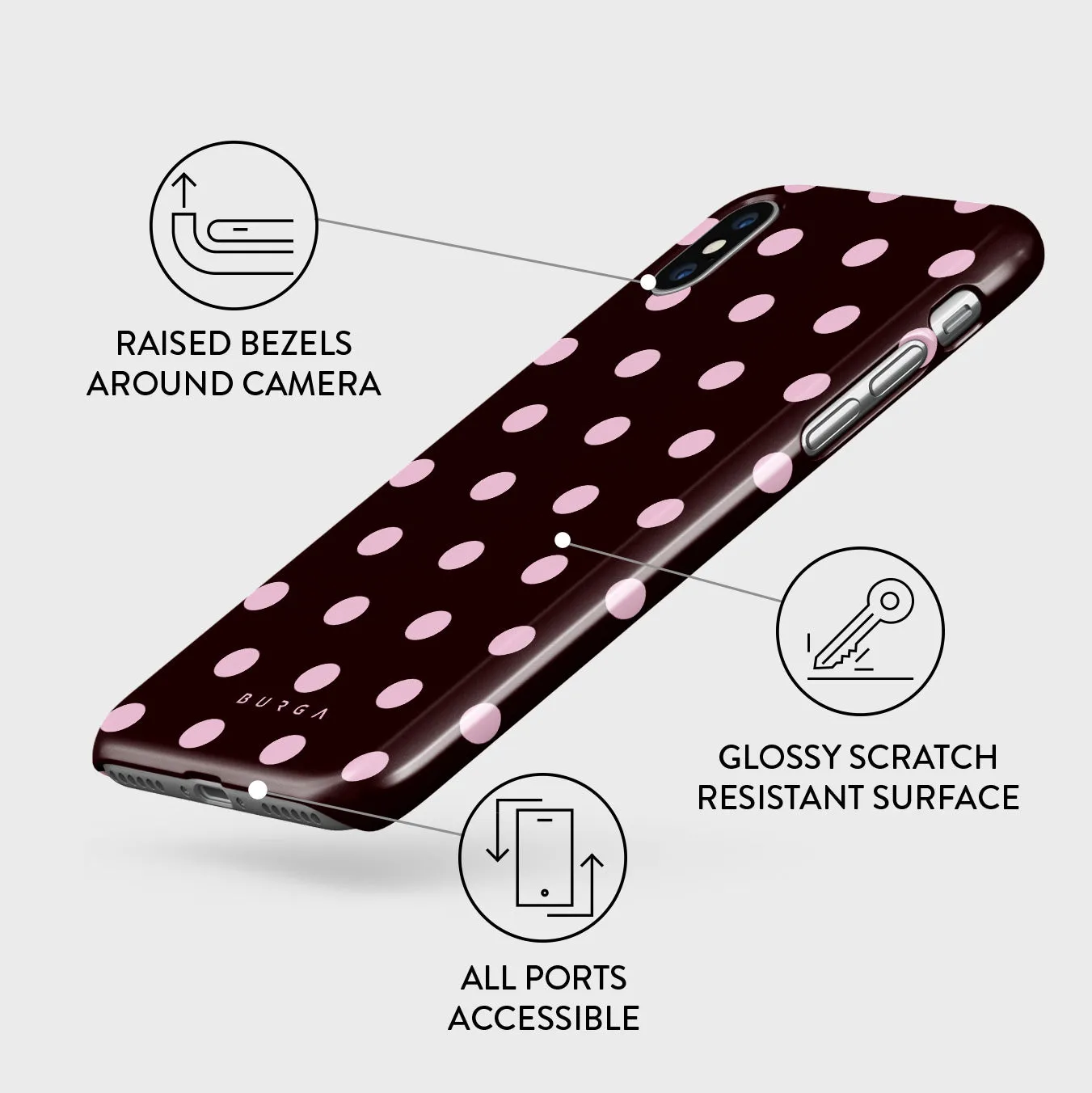Berry Bliss - iPhone XS Max Case sold by burga product image thumbnail 3