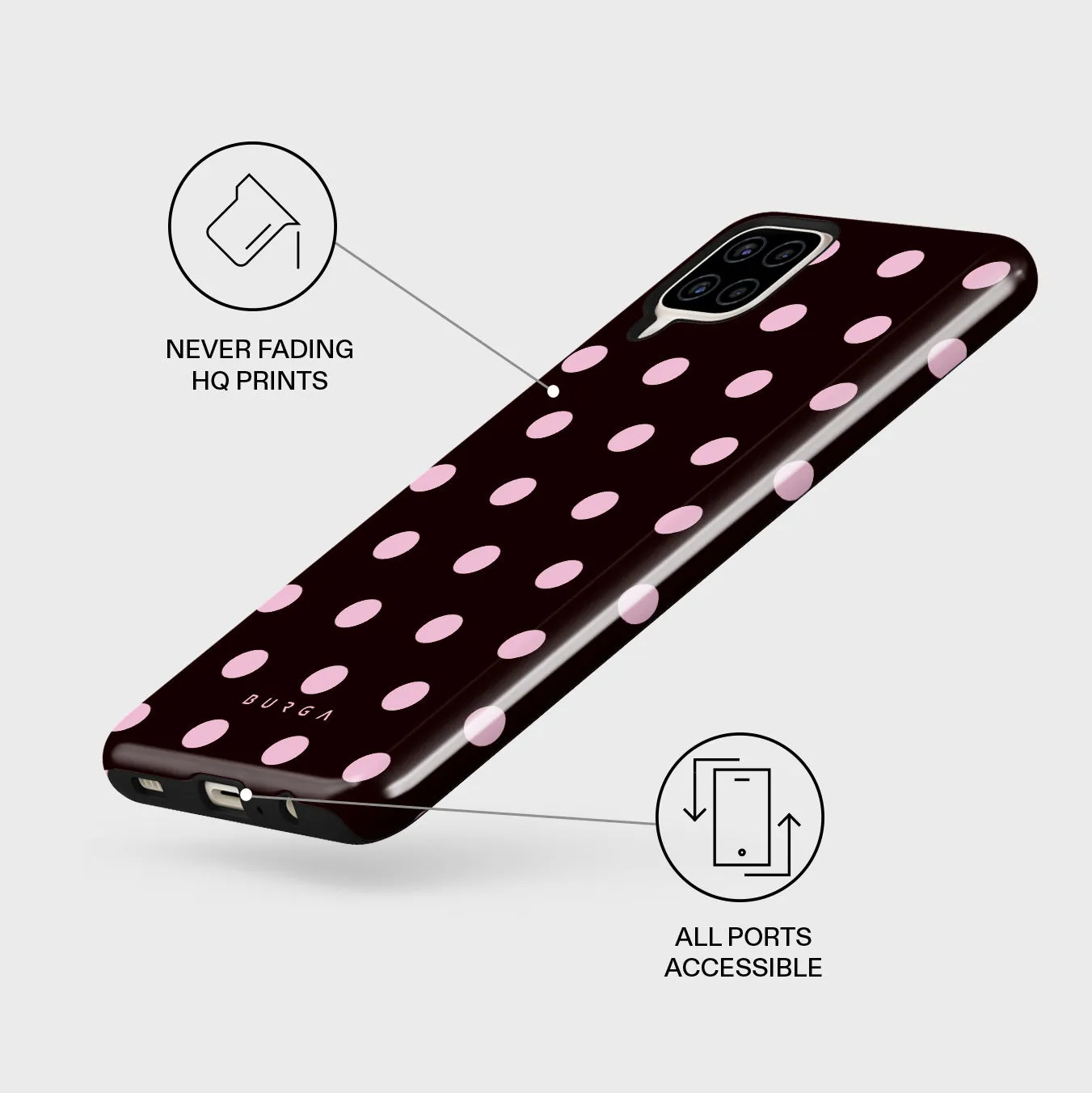 Berry Bliss - Samsung Galaxy A12 4G Case sold by burga product image thumbnail 3