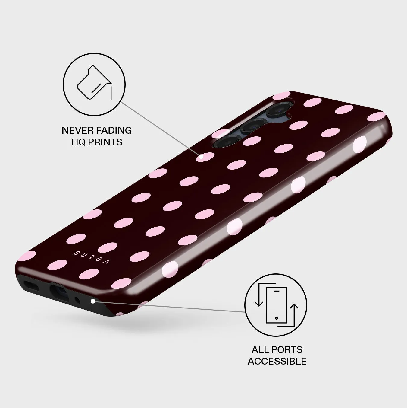 Berry Bliss - Samsung Galaxy A16 Case sold by burga product image thumbnail 3