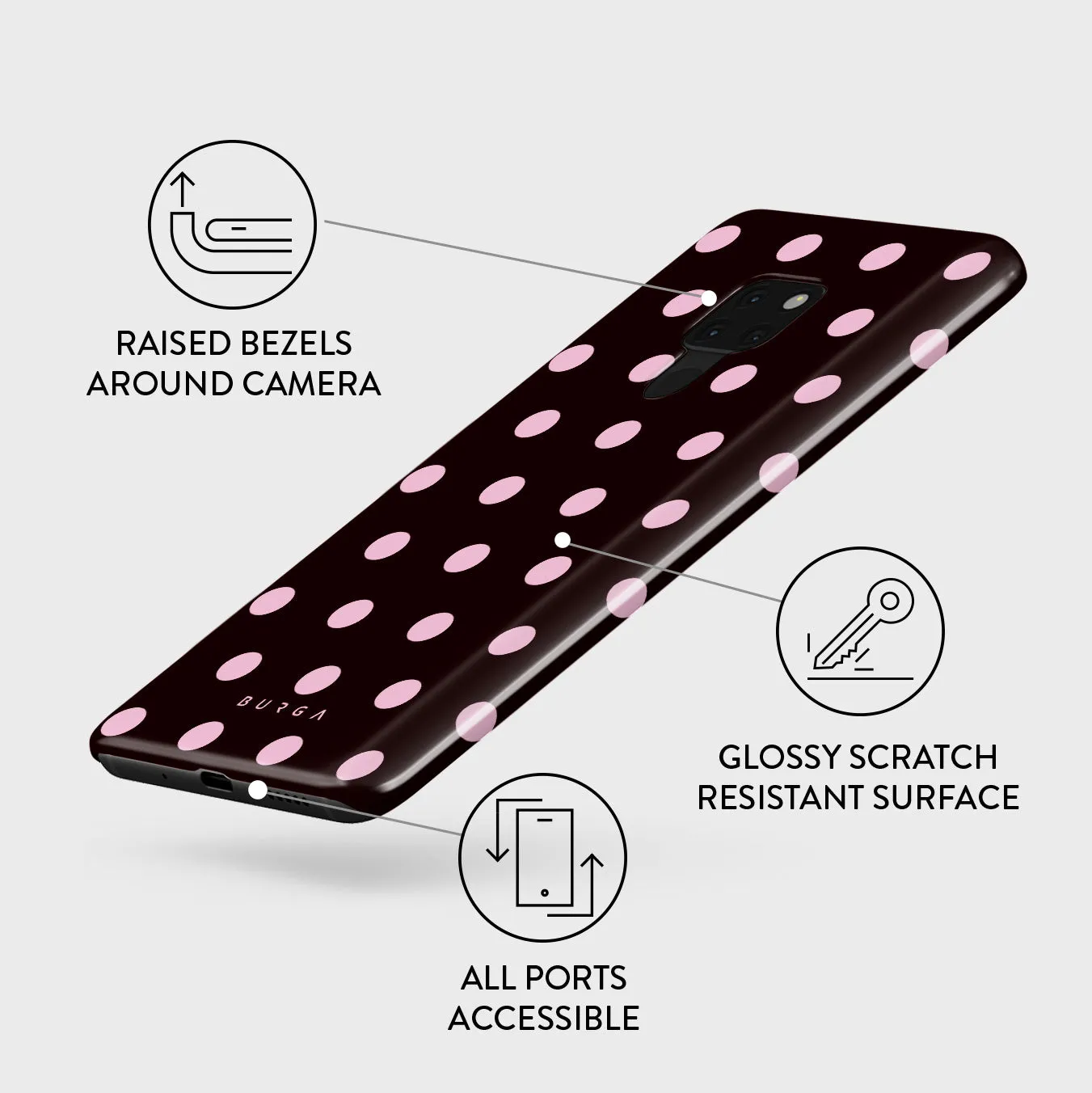 Berry Bliss - Huawei Mate 20 Case sold by burga product image thumbnail 3