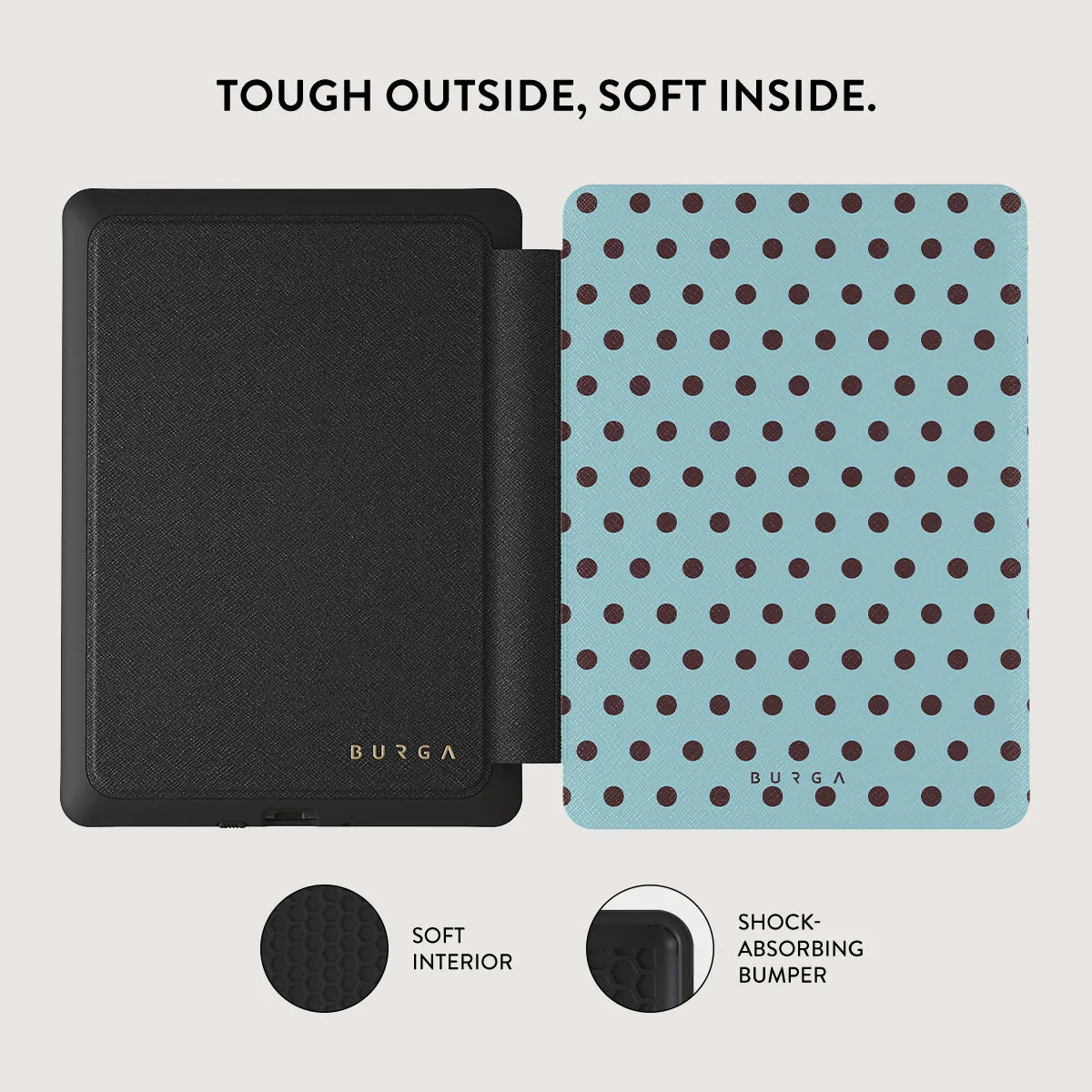 Aqua Mocha - Kindle Paperwhite (11th Gen) Case sold by burga product image thumbnail 4