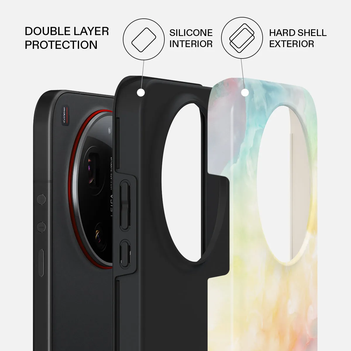 New Flame - Rainbow Xiaomi 17 Ultra Case sold by burga product image thumbnail 2