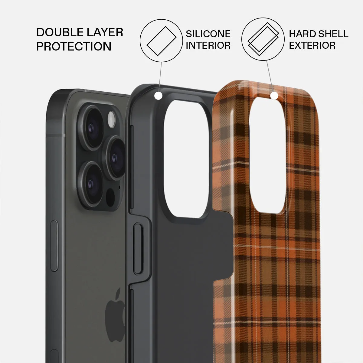 Autumn Plaid - iPhone 15 Pro Case sold by burga product image thumbnail 2