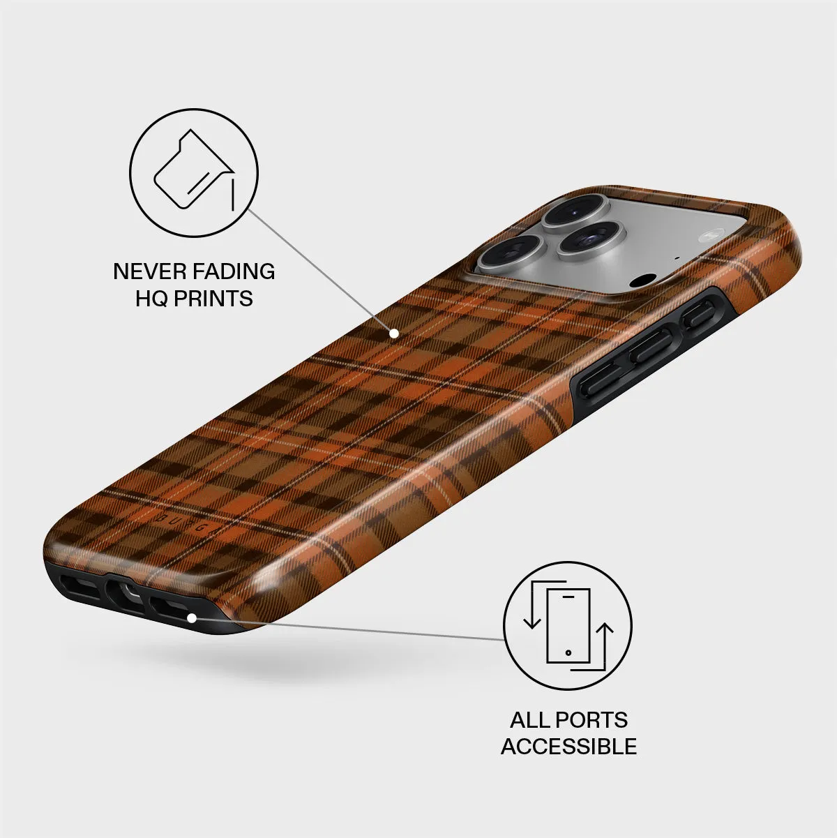 Autumn Plaid - iPhone 17 Pro Case sold by burga product image thumbnail 3