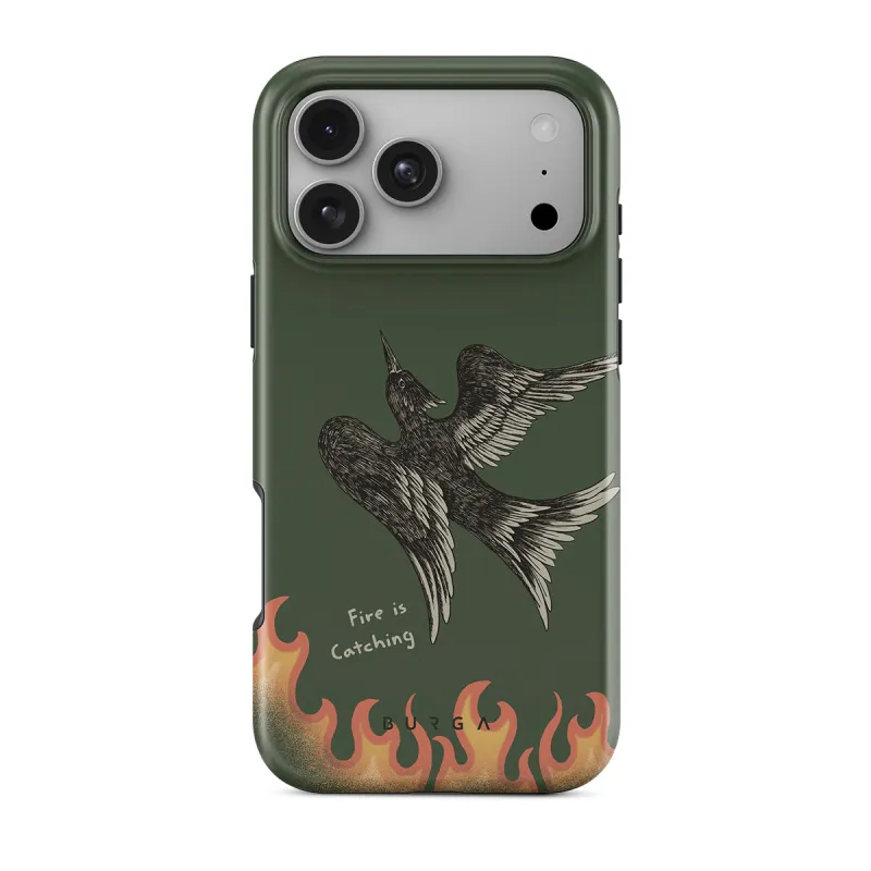 Fire Is Catching - iPhone 17 Pro Max Case made by burga