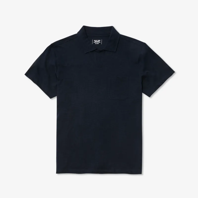 Vintage Slub Polo made by Line of Trade