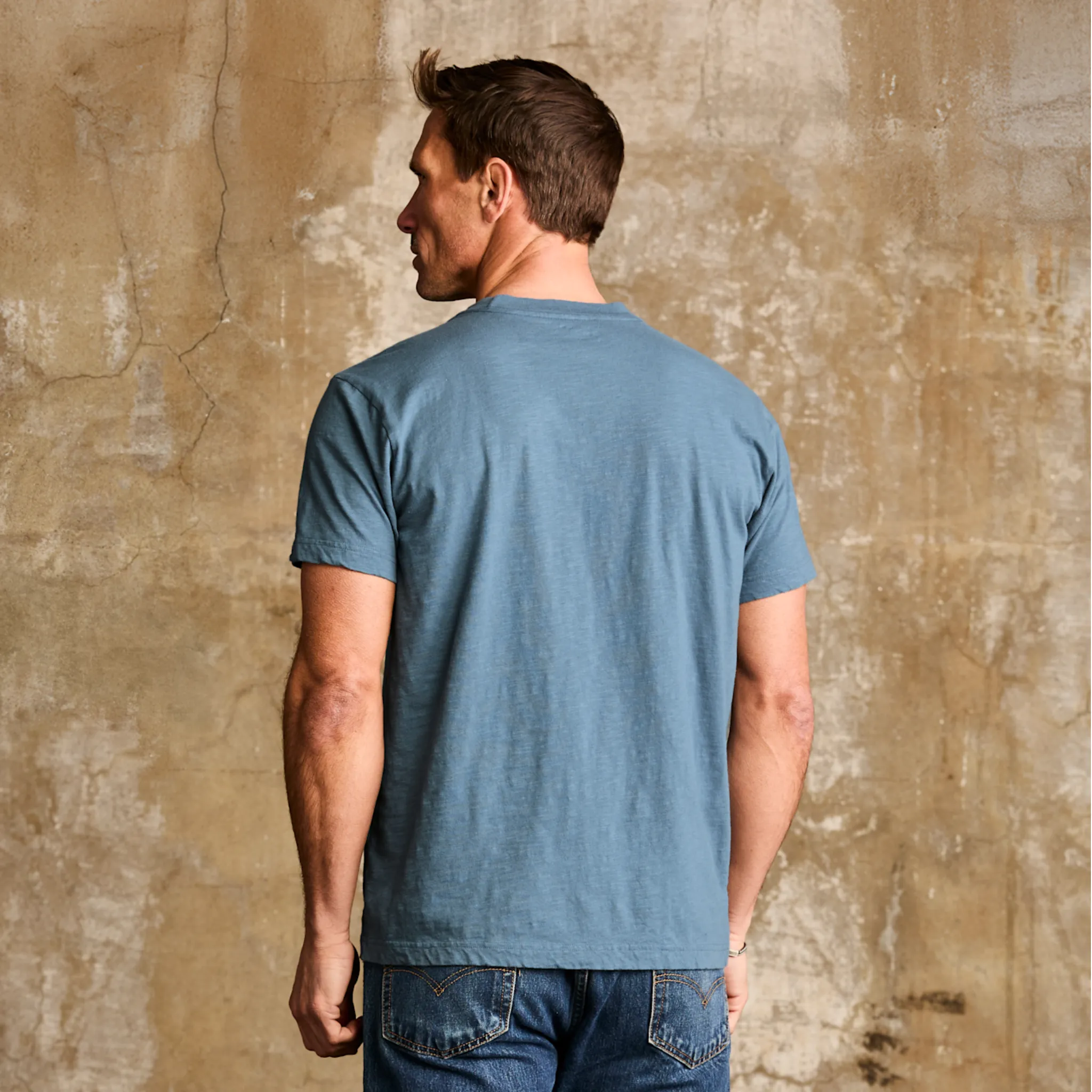 Vintage Slub Tee sold by Line of Trade product image thumbnail 4