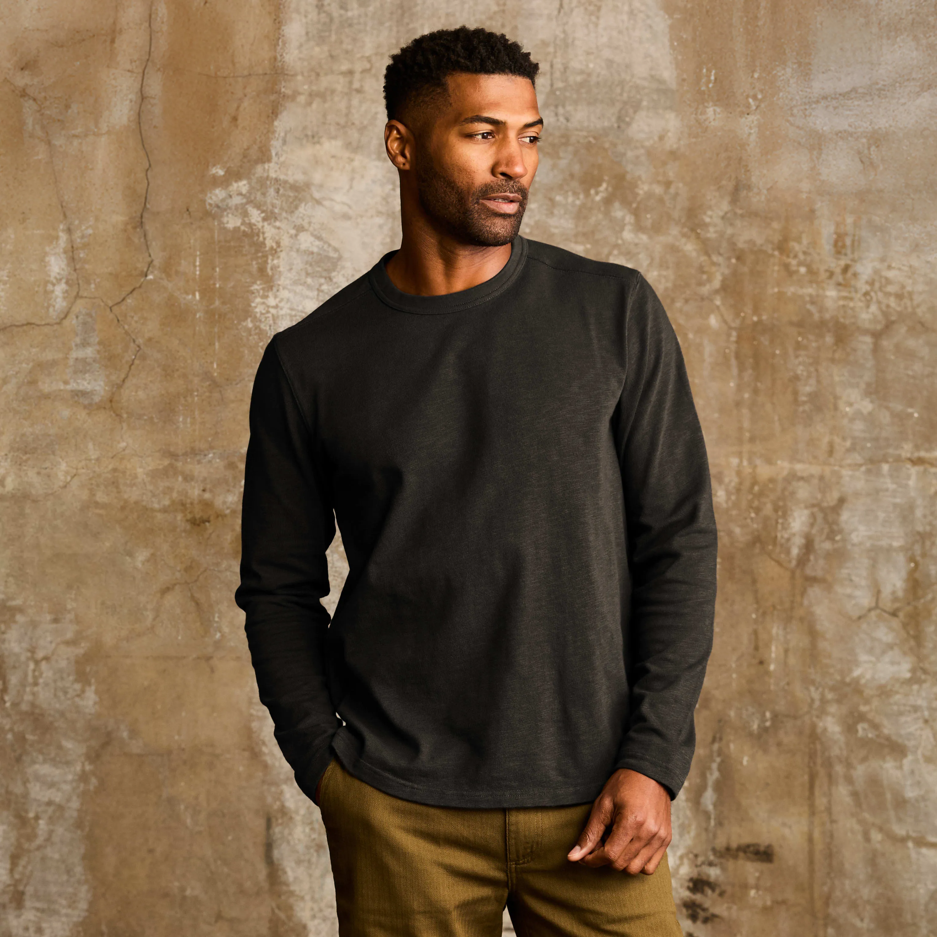 Industry Heavyweight Long Sleeve Tee sold by Line of Trade product image thumbnail 2