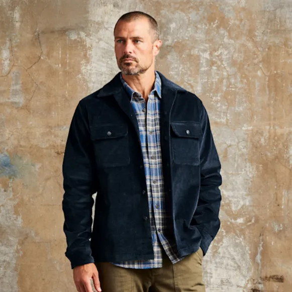 Corduroy Camp Overshirt sold by Line of Trade product image thumbnail 3