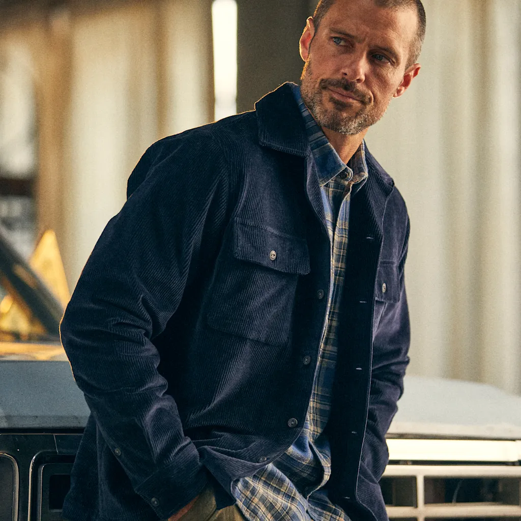Corduroy Camp Overshirt sold by Line of Trade product image thumbnail 2