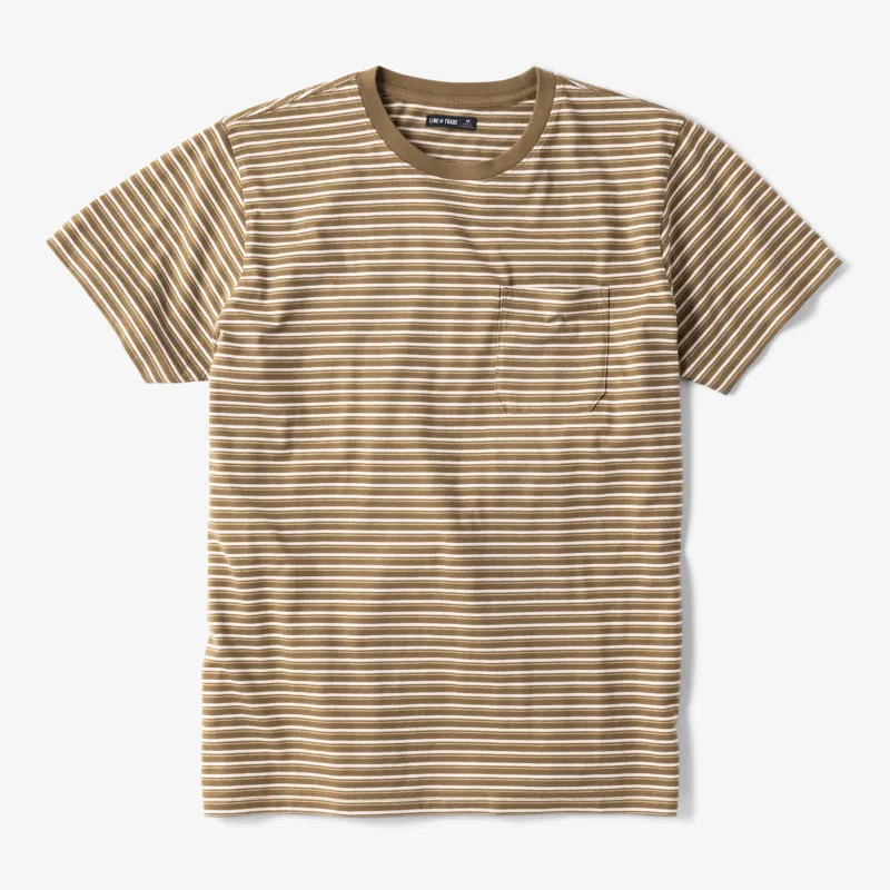 The Striped Sturdy Tee made by Line of Trade
