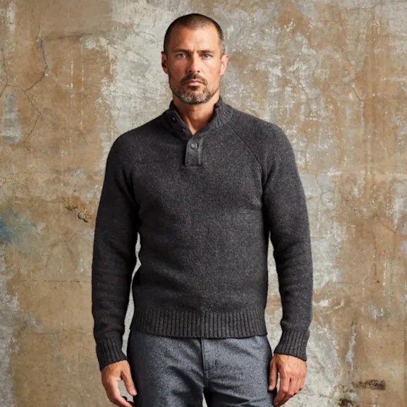 Sackett Henley Sweater sold by Line of Trade product image thumbnail 3