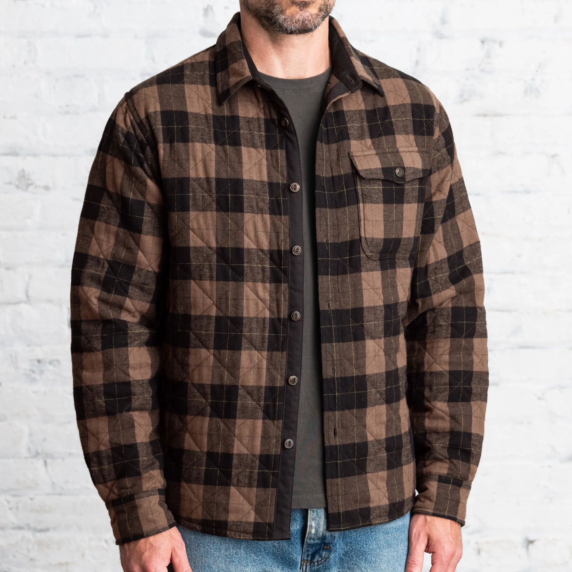 Ridge Quilted Flannel Shirt sold by Line of Trade product image thumbnail 5