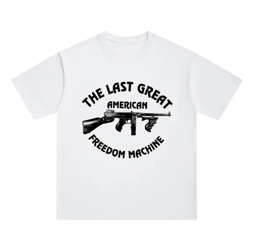 THE LAST GREAT AMERICAN FREEDOM MACHINE TEE — MACKFORD made by MACKFORD.NYC