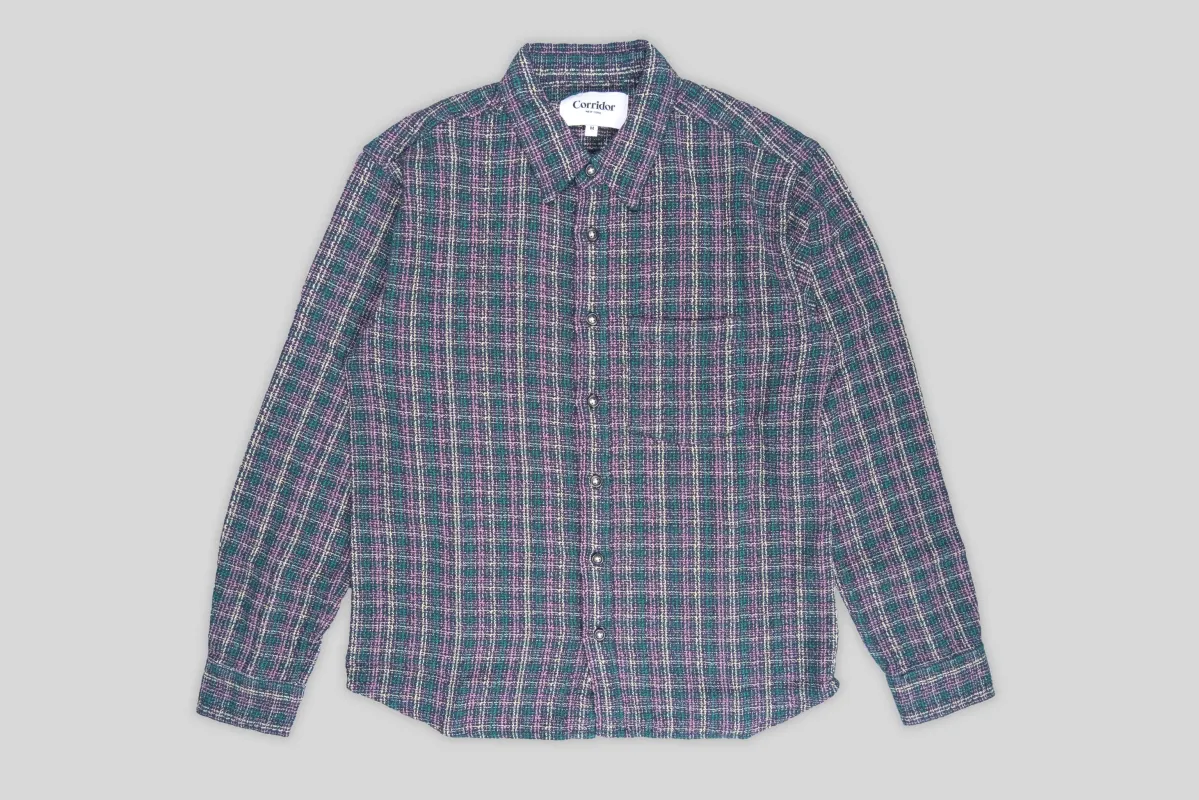 Corridor Snow Check Clubhouse Shirt Multi sold by Norden Goods