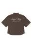 Angel Boy Brown Checkered Shirt sold by Angel Boy