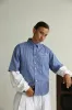 Angel Boy Blue Checkered Shirt sold by Angel Boy