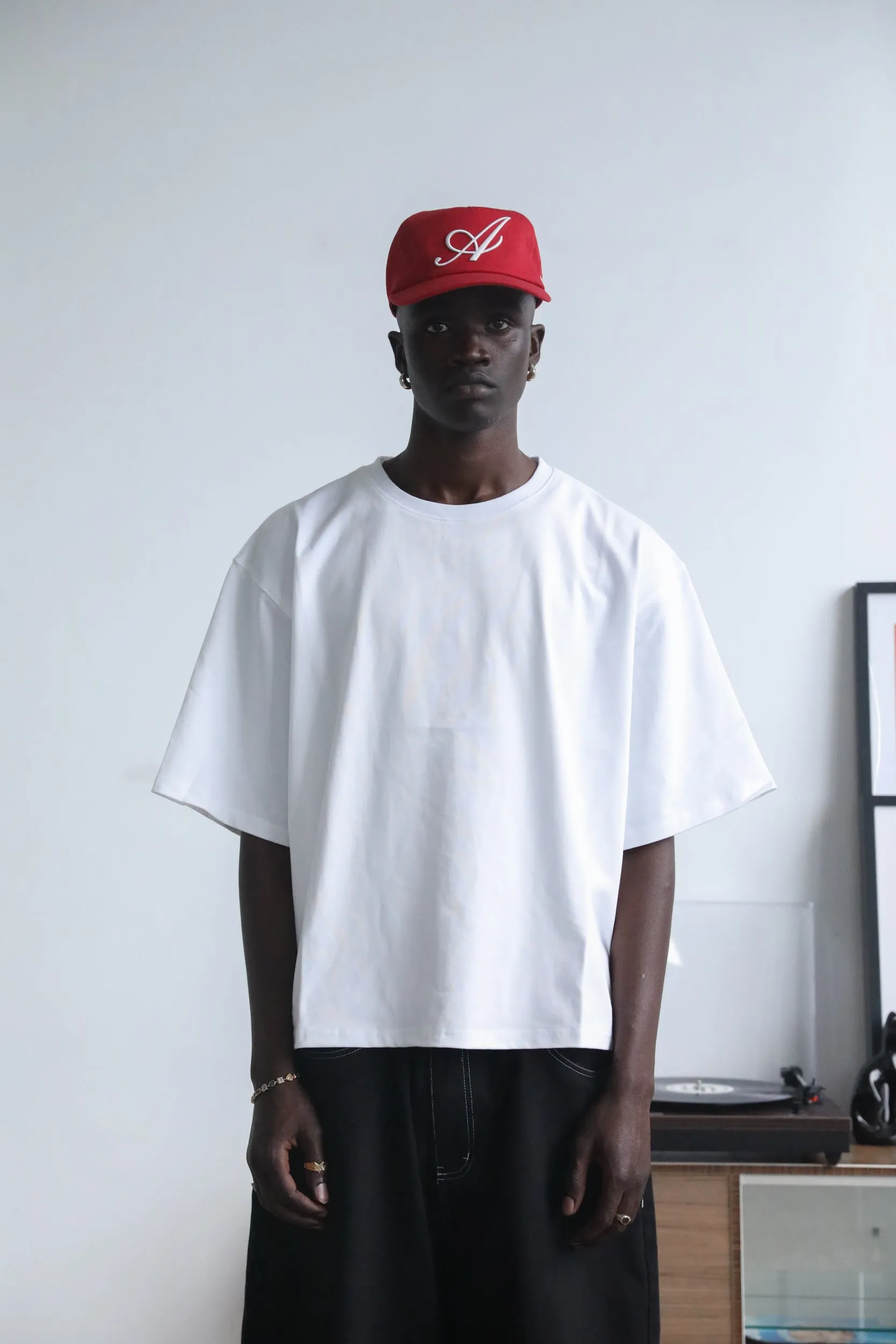 Signature White Box Tee - Black sold by Angel Boy product image thumbnail 5