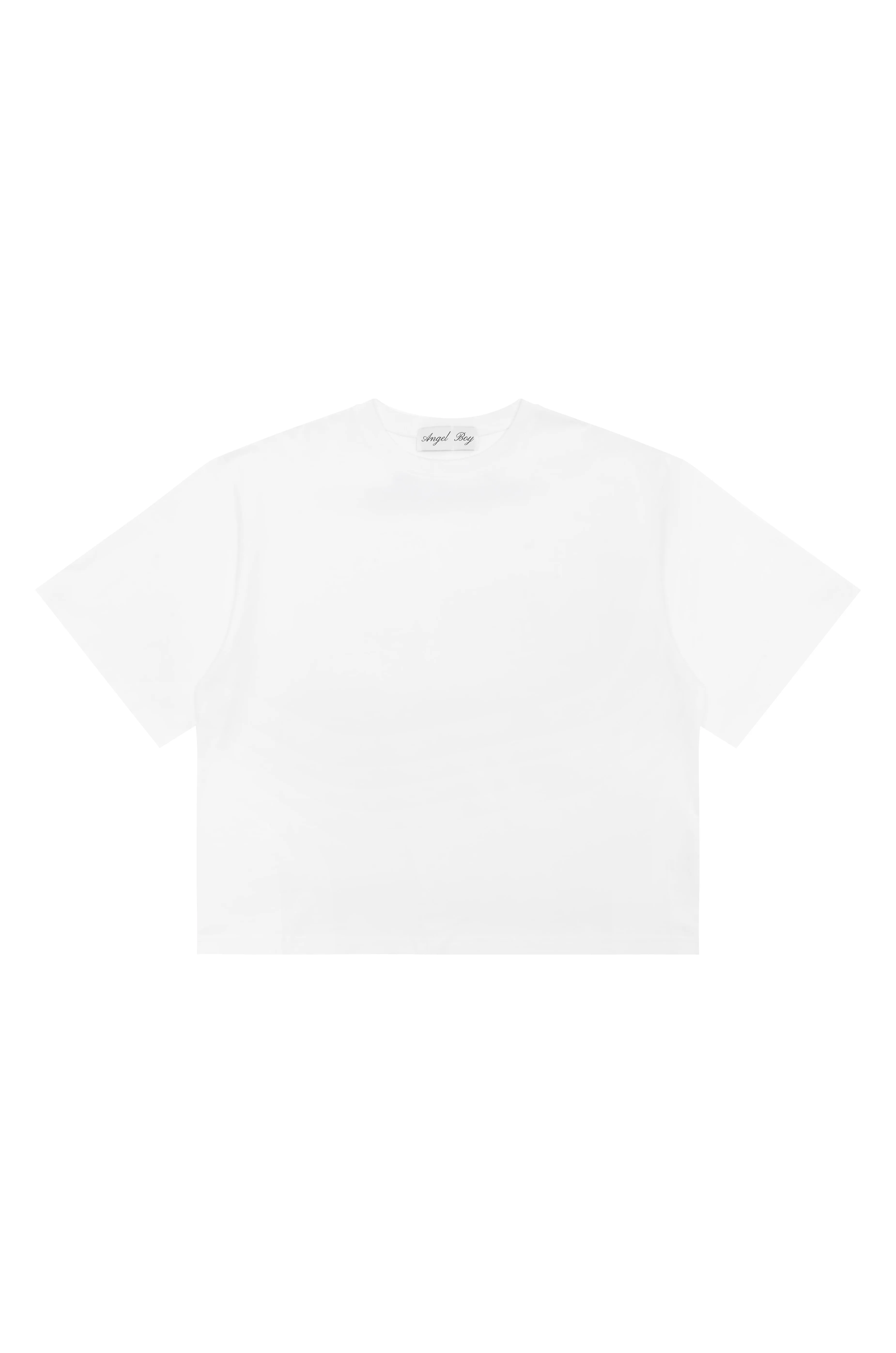 Signature White Box Tee - Black sold by Angel Boy product image thumbnail 3