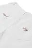 AB Double Pleated White Denim sold by Angel Boy