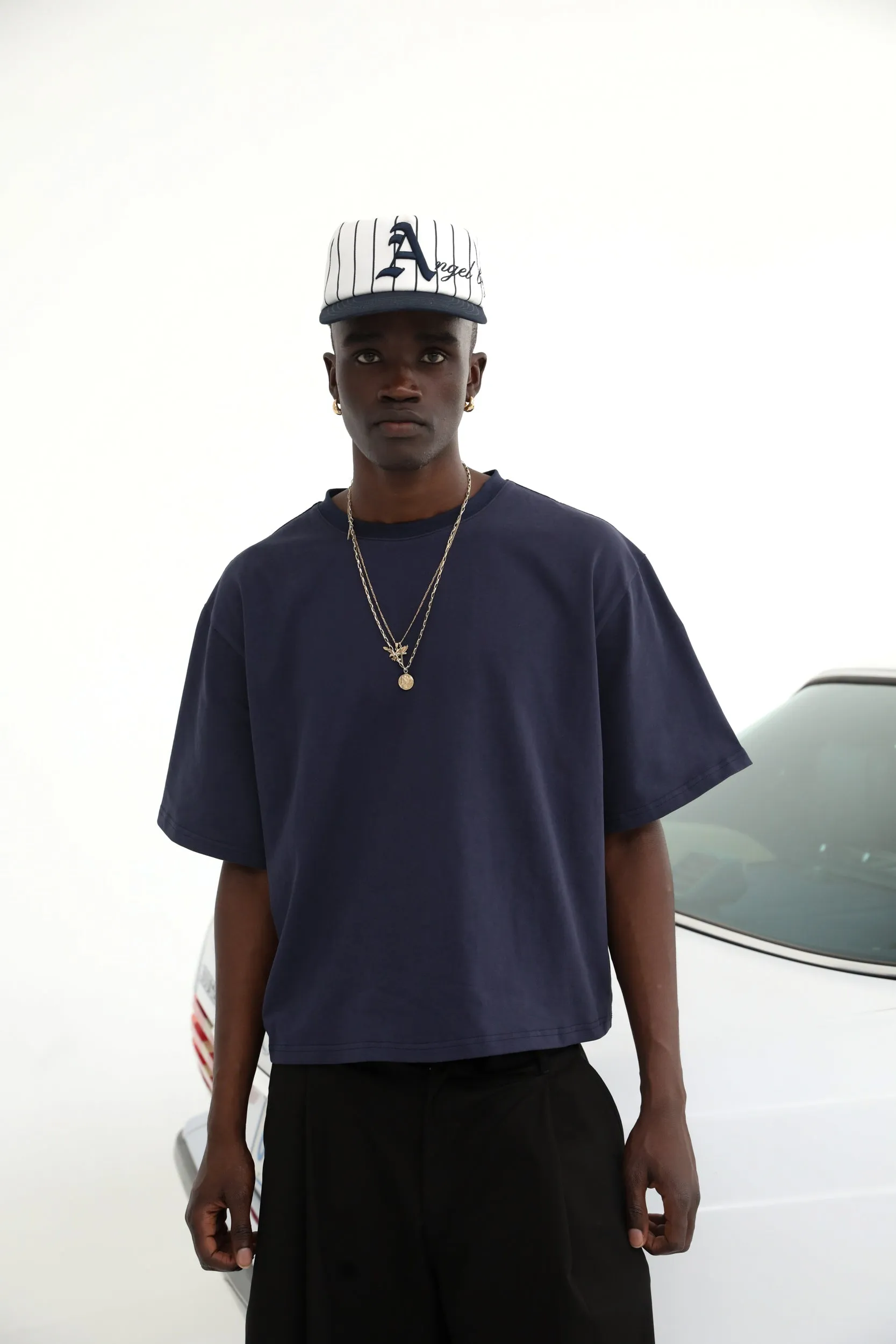 Navy T-Shirt sold by Angel Boy product image thumbnail 2