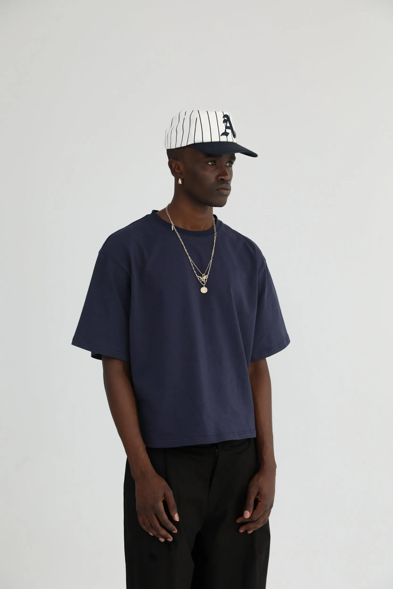 Navy T-Shirt sold by Angel Boy product image thumbnail 5