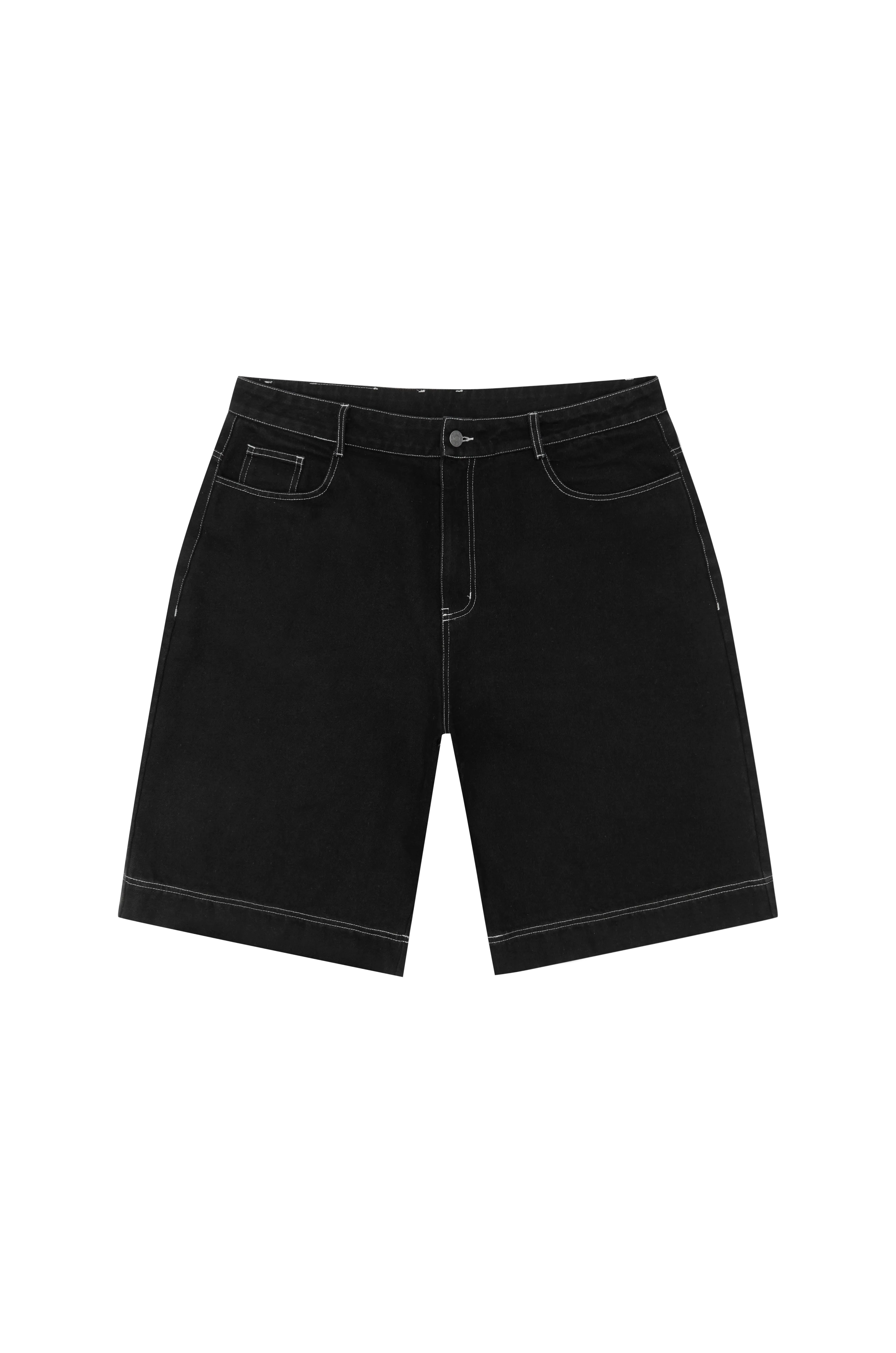 Angel Boy Black Denim Shorts sold by Angel Boy