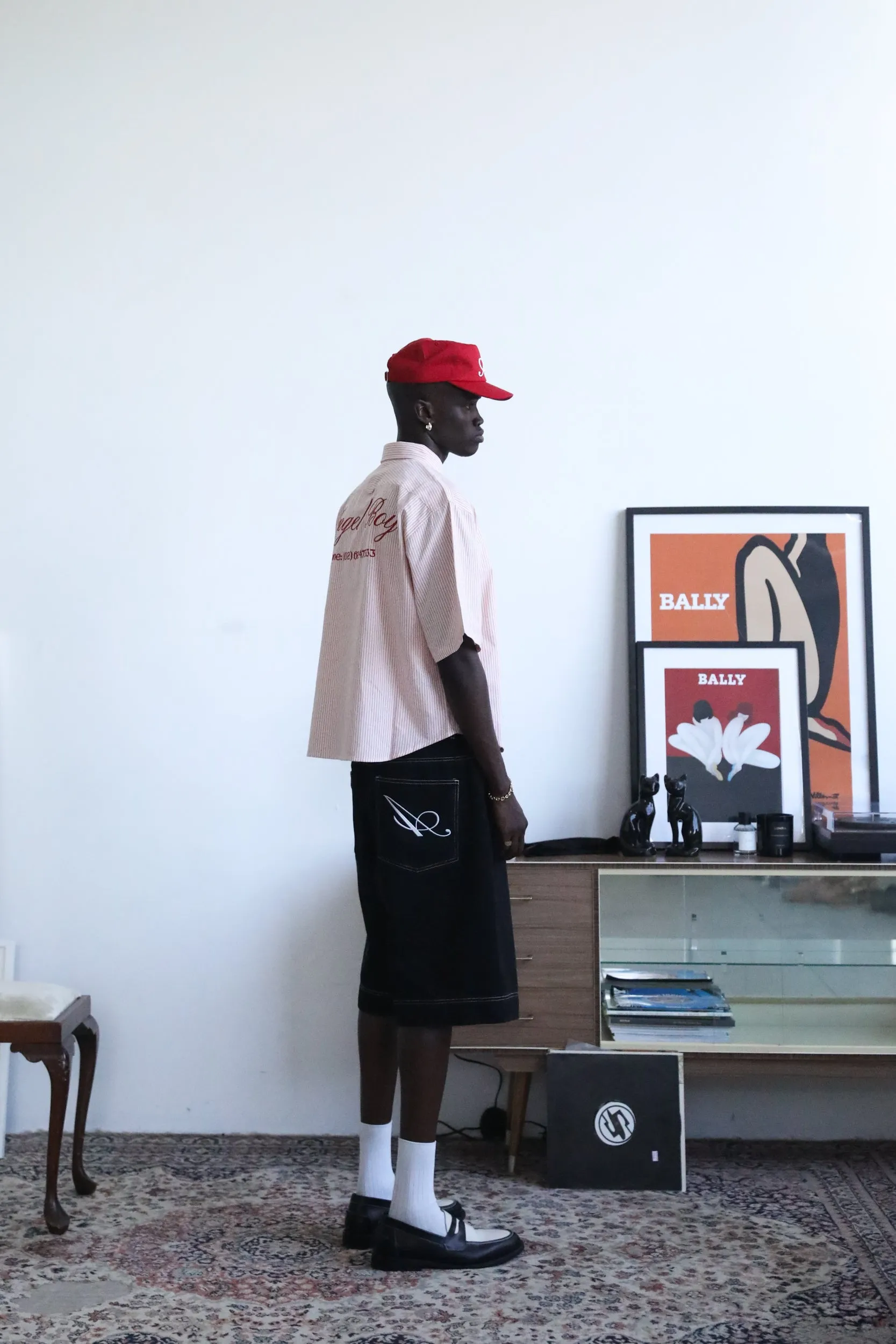 Angel Boy Black Denim Shorts sold by Angel Boy product image thumbnail 2