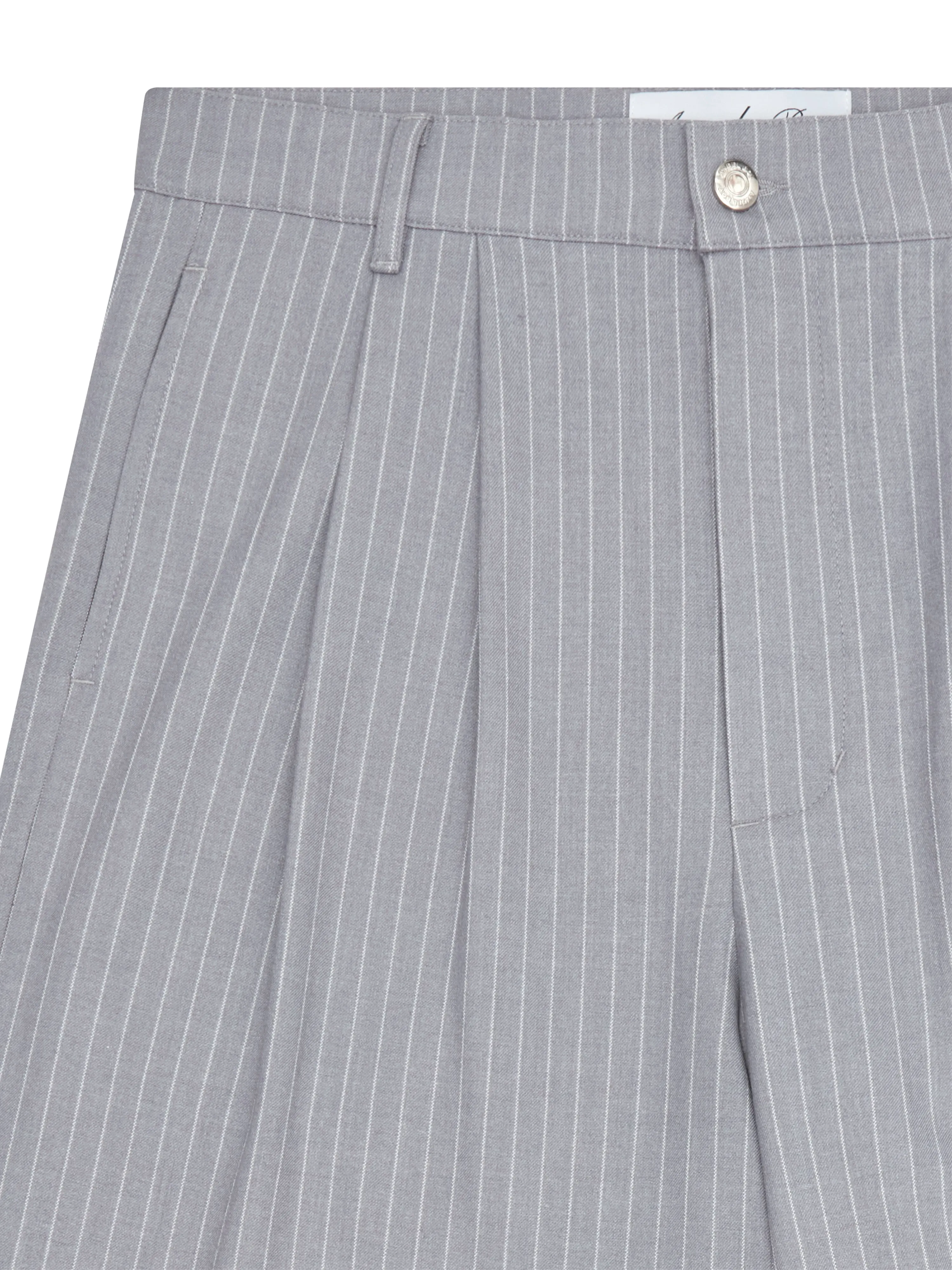 Grey Pinstripe Pants sold by Angel Boy product image thumbnail 5