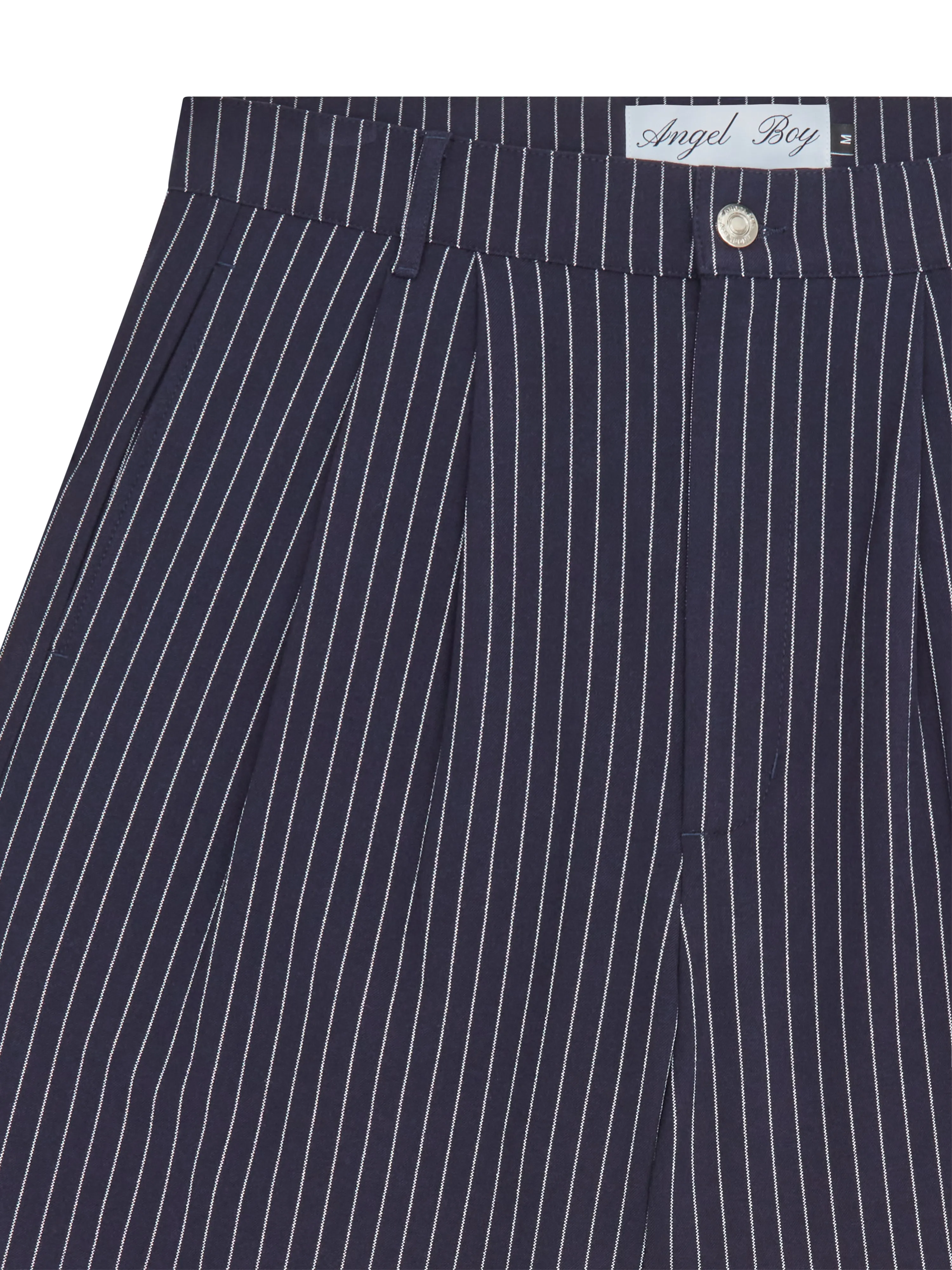 Navy Pinstripe Pants sold by Angel Boy product image thumbnail 5