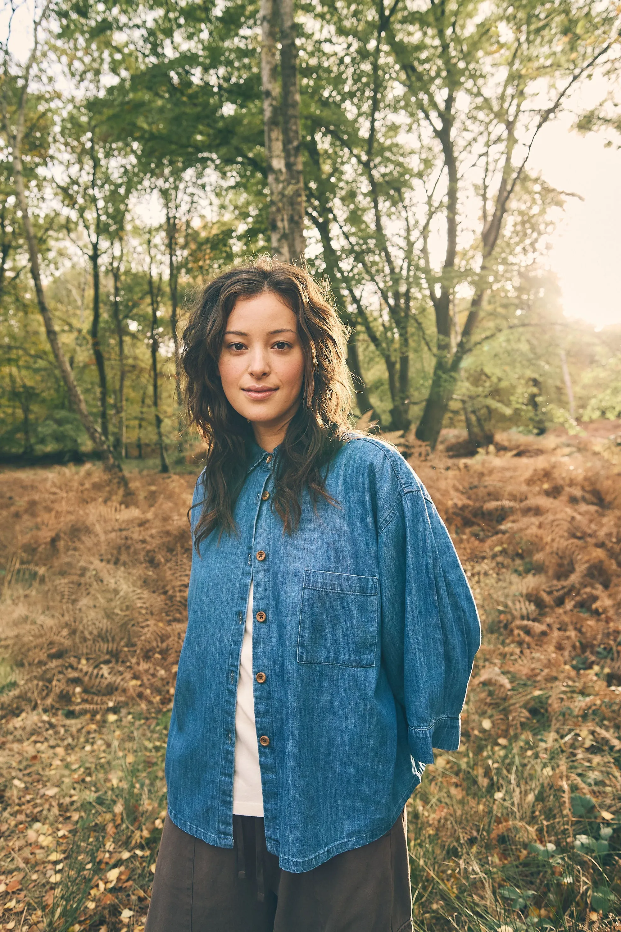 The Chambray Denim Shirt sold by The Simple Folk Co product image thumbnail 2