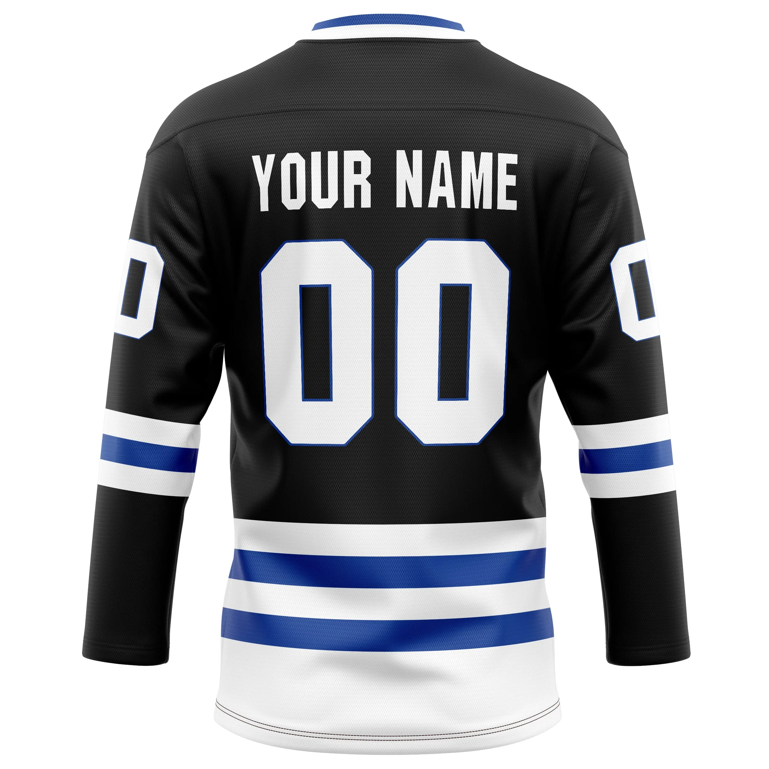 Custom Black Royal Solid Colour Hockey Jersey sold by Tailorly product image thumbnail 4