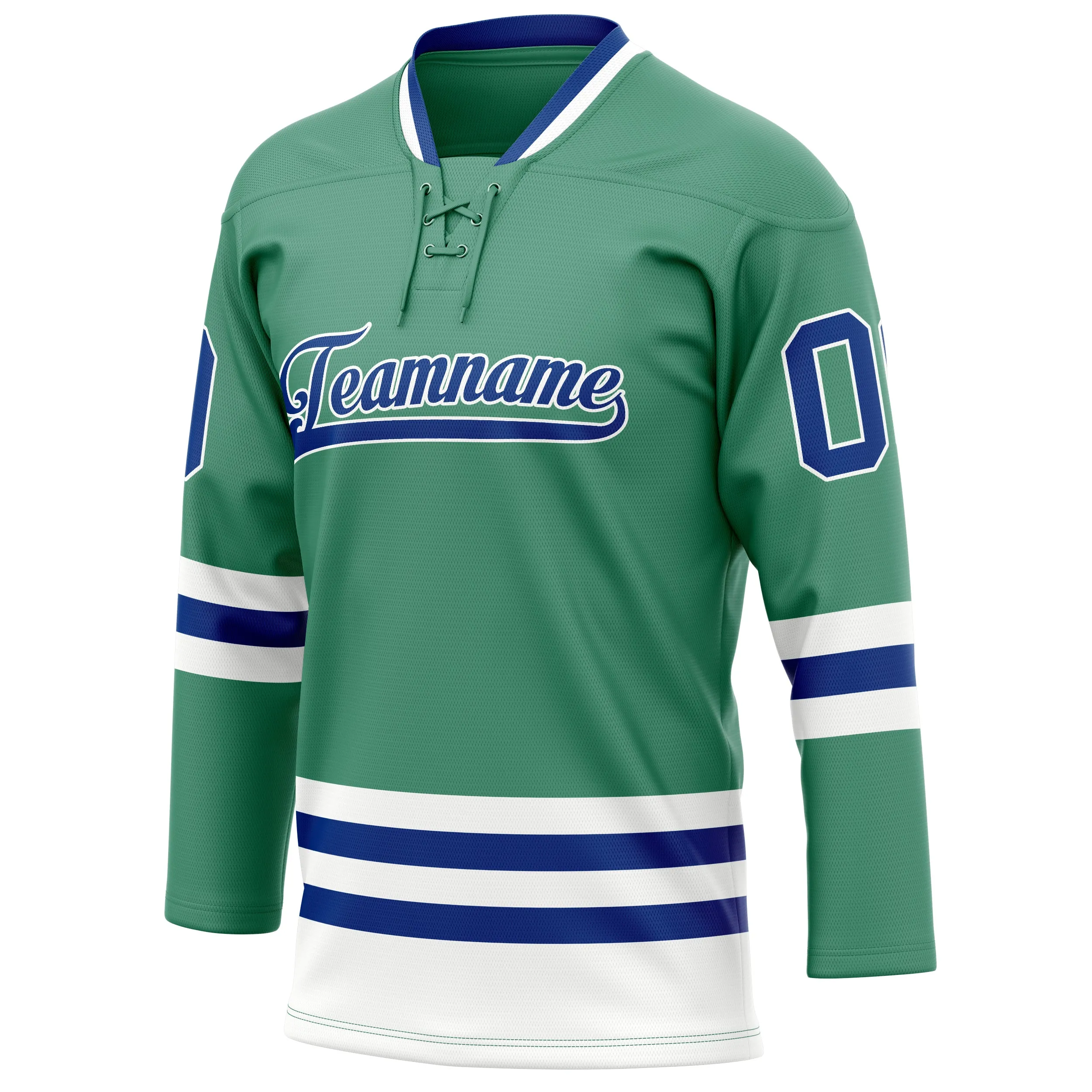 Custom Green Royal Solid Colour Hockey Jersey sold by Tailorly product image thumbnail 3